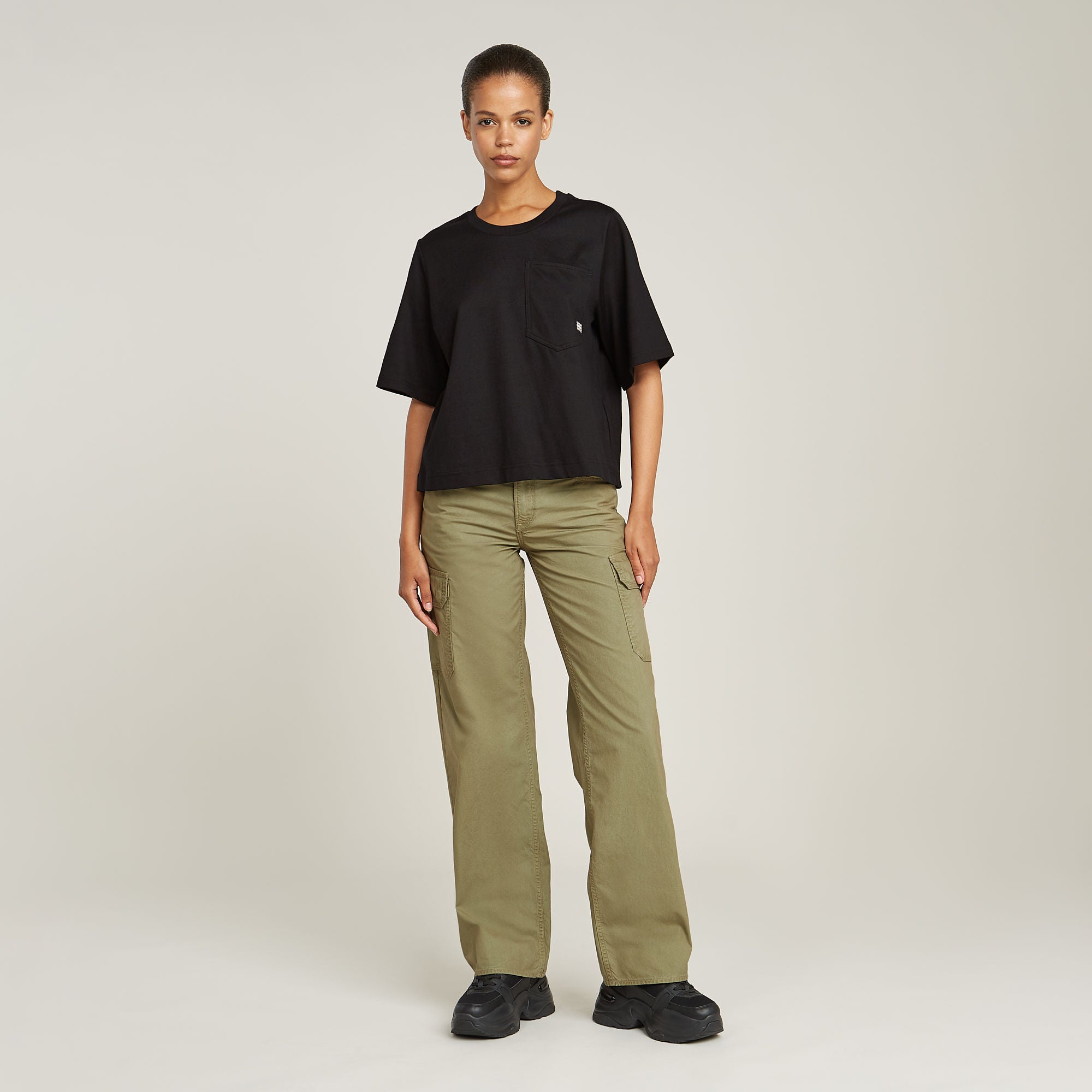 G-Star Raw - Pocket R Top - Dark Black