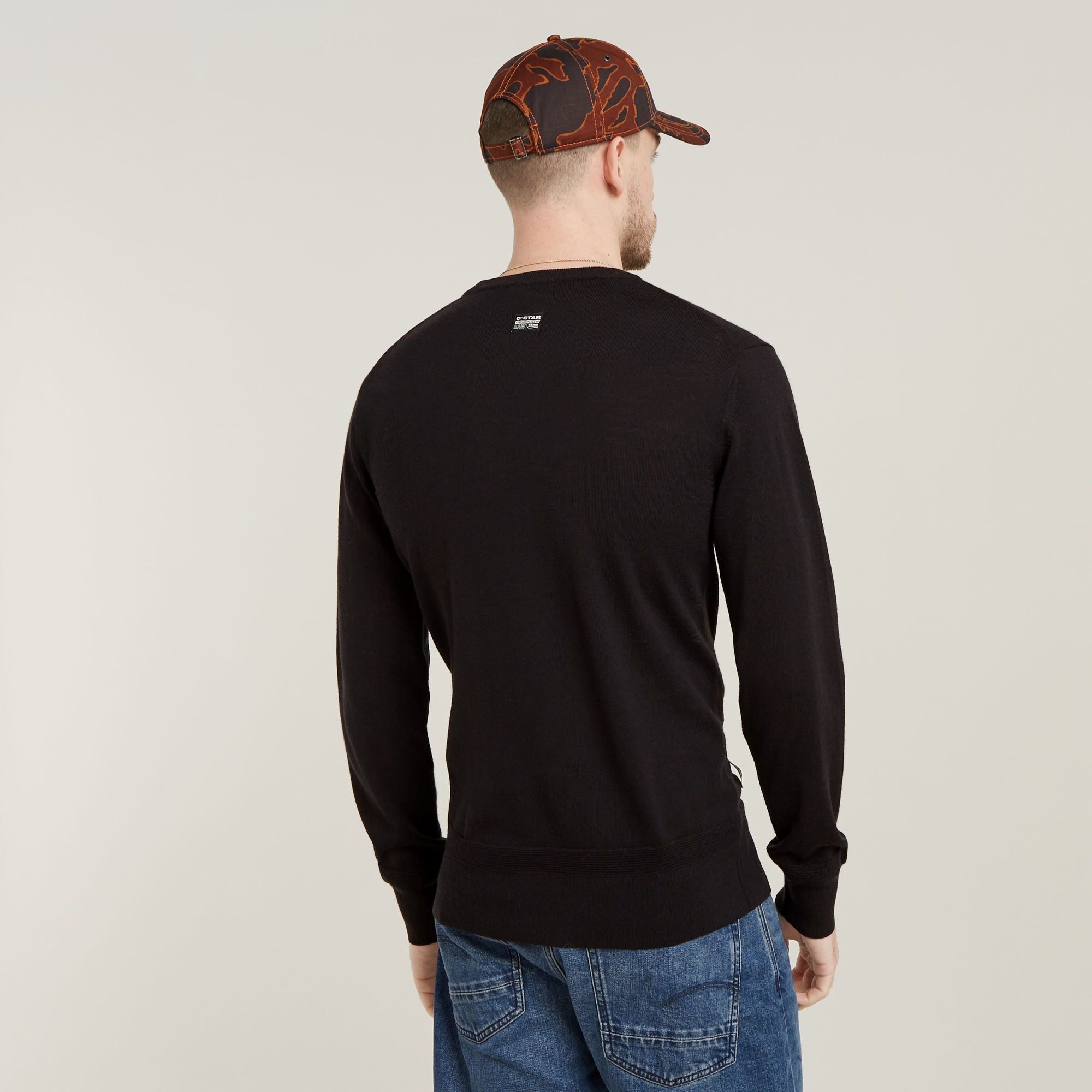 G-Star Raw - Premium Core Knitted Sweater - Dark Black