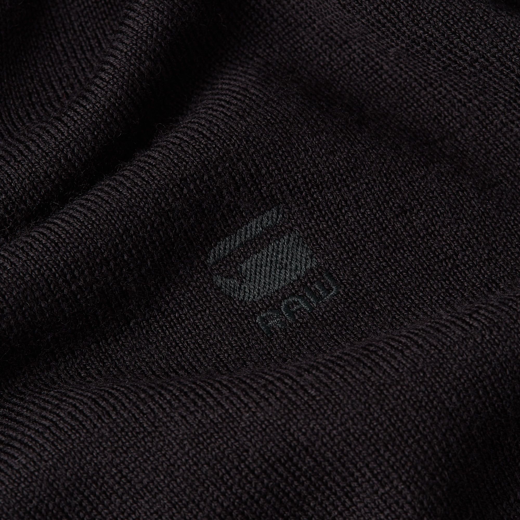 G-Star Raw - Premium Core Knitted Sweater - Dark Black