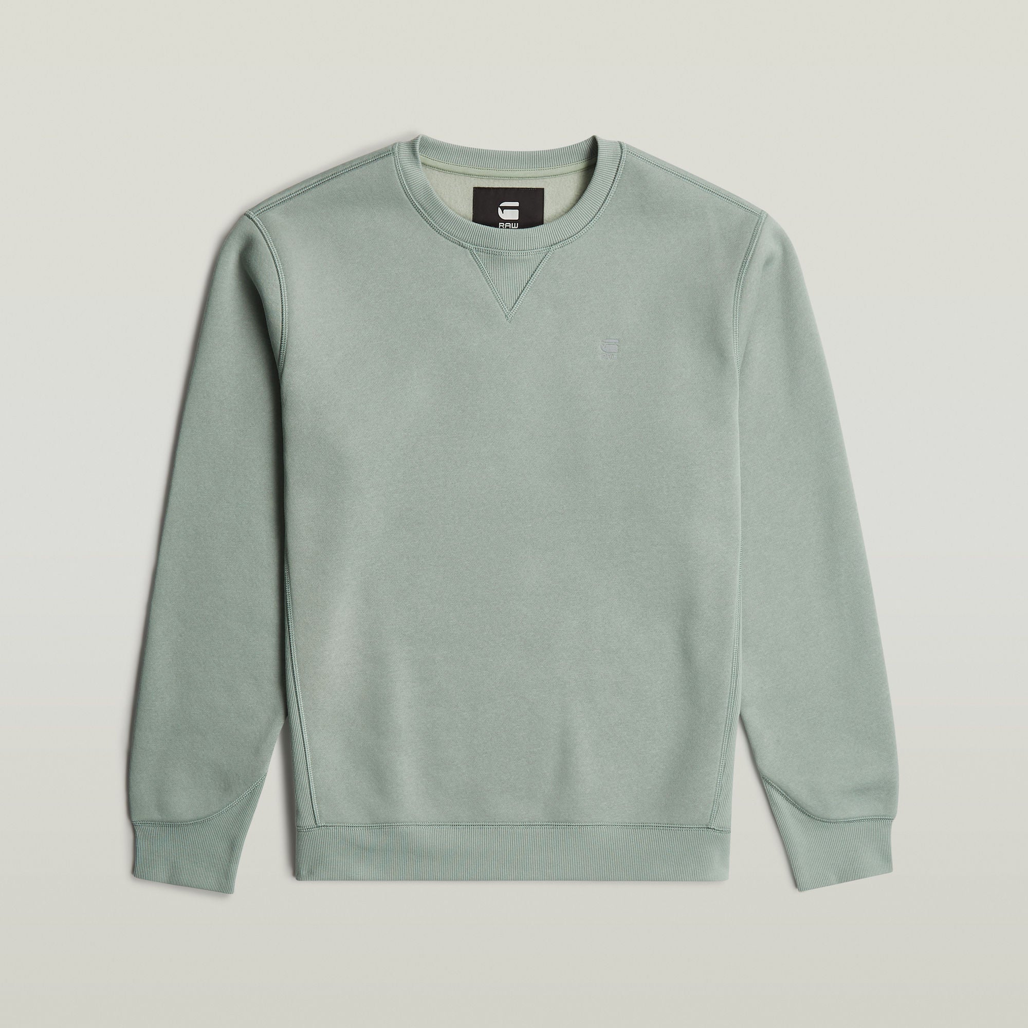 G-Star Raw - Premium Core R LS Sweat - Iceberg Green