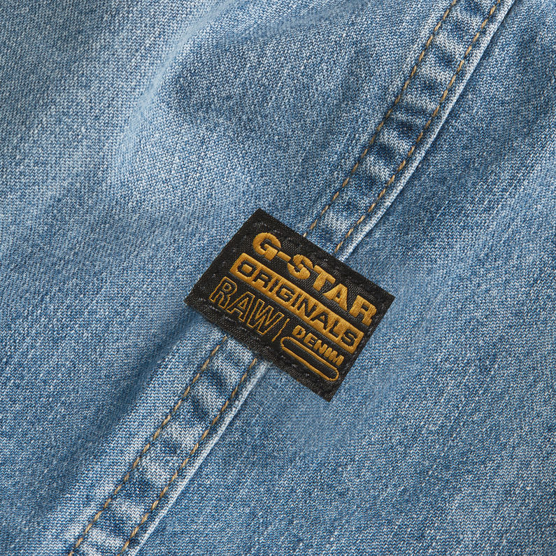 G-Star Raw - 1-Pocket Regular Denim LS Shirt - Sun Faded Thames
