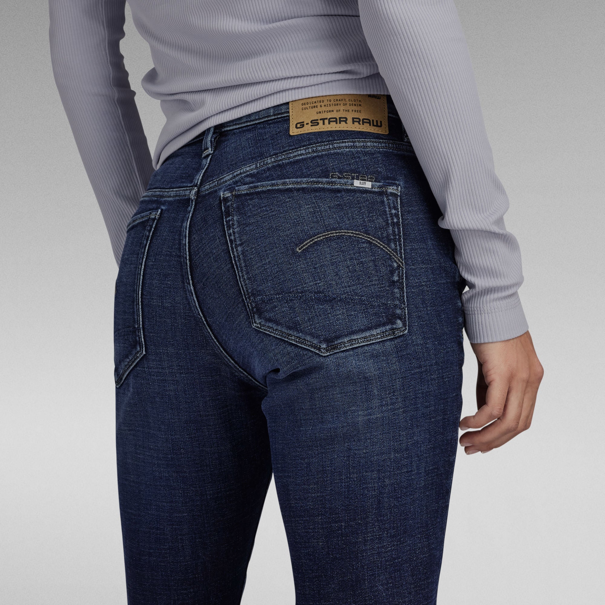 G-Star Raw - 3301 Flare Jean - Worn In Himalayan Blue