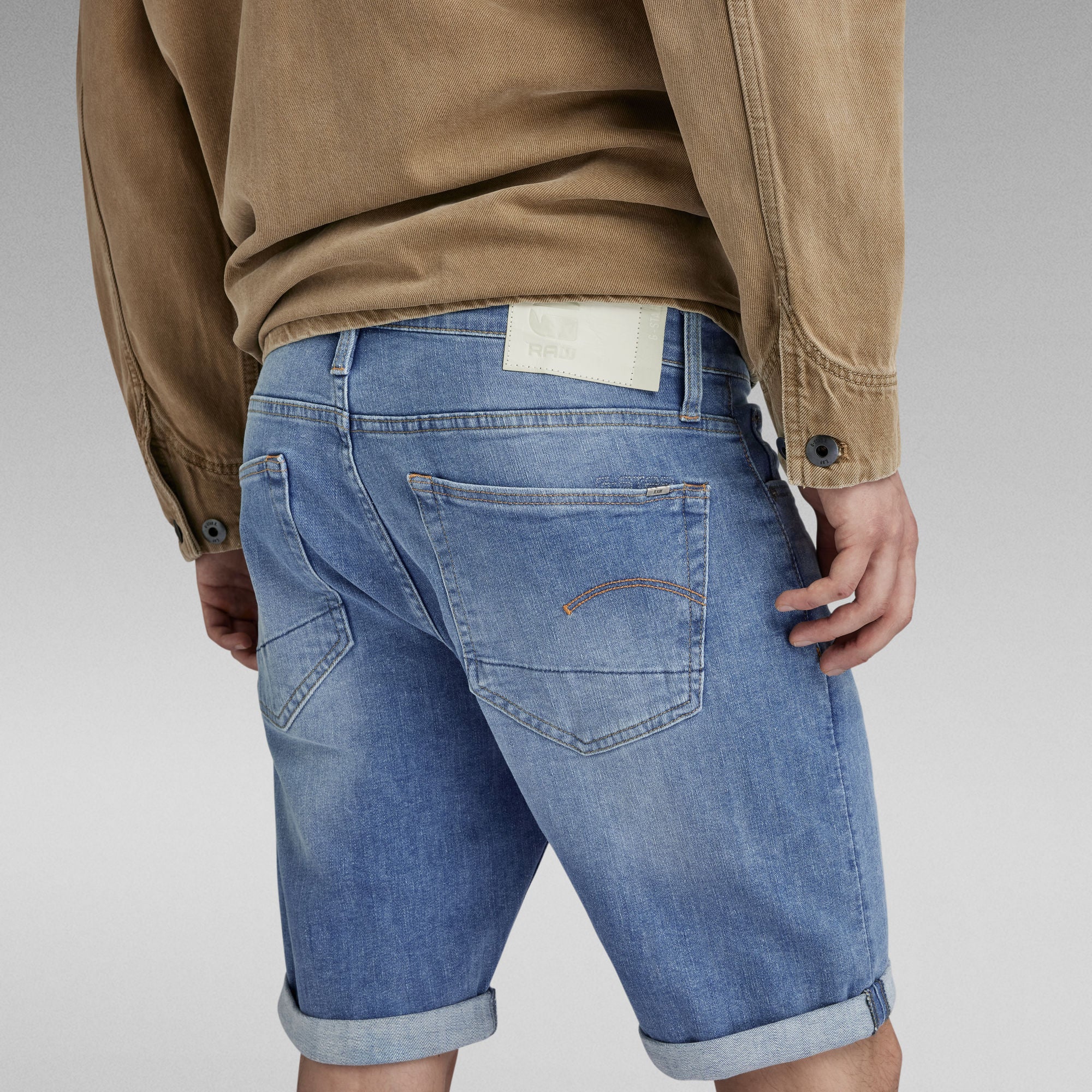 G-Star Raw - 3301 Slim Short - Light Aged
