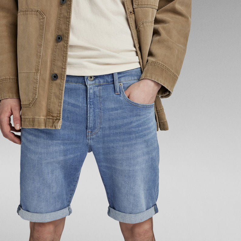 G-Star Raw - 3301 Slim Short - Light Aged