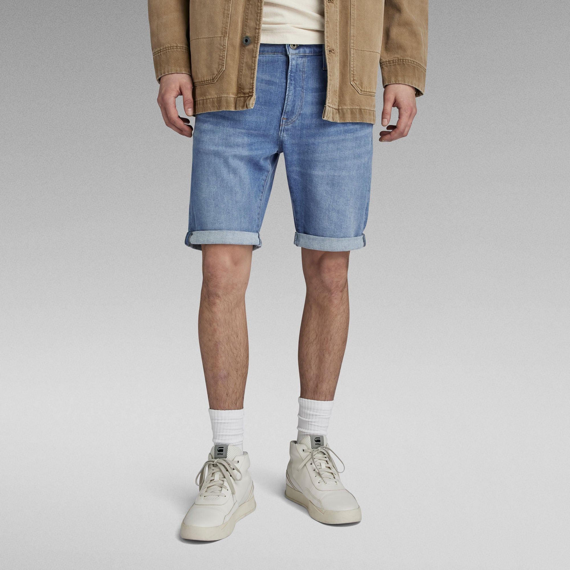 G-Star Raw - 3301 Slim Short - Light Aged