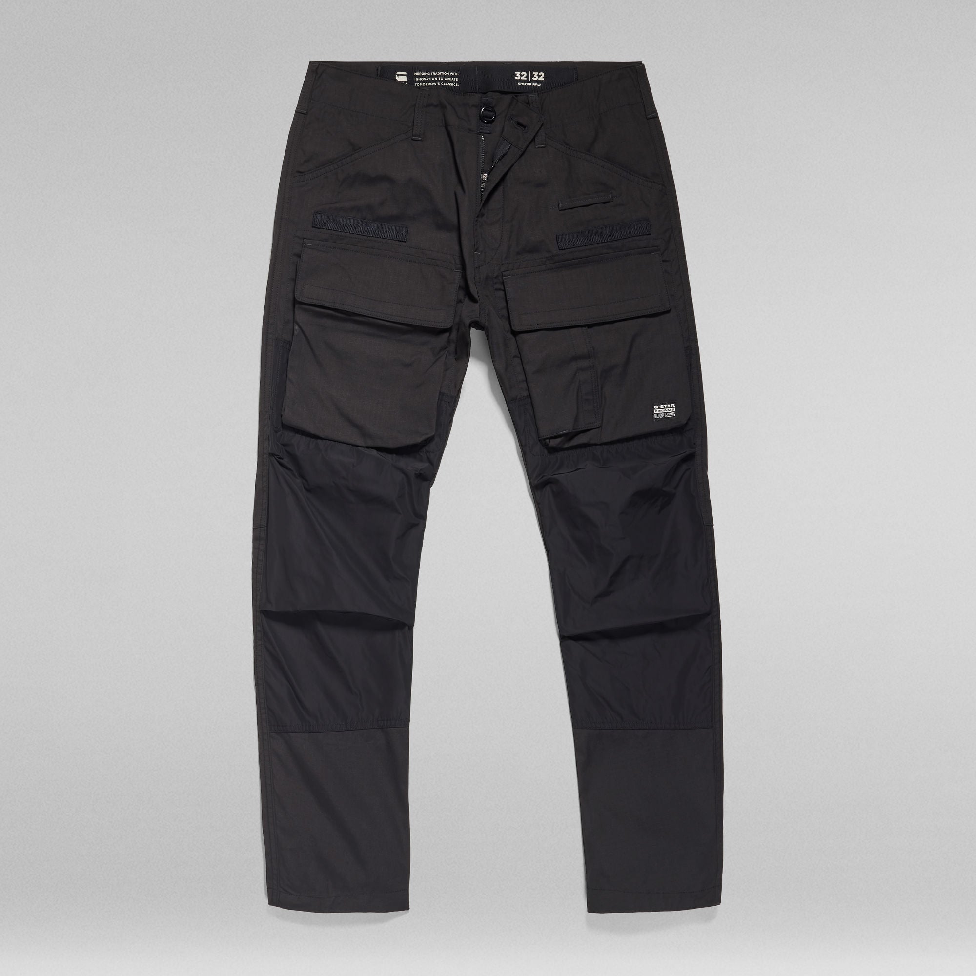 G-Star Raw - 3D Regular Tapered Cargo Pant - Dark Black