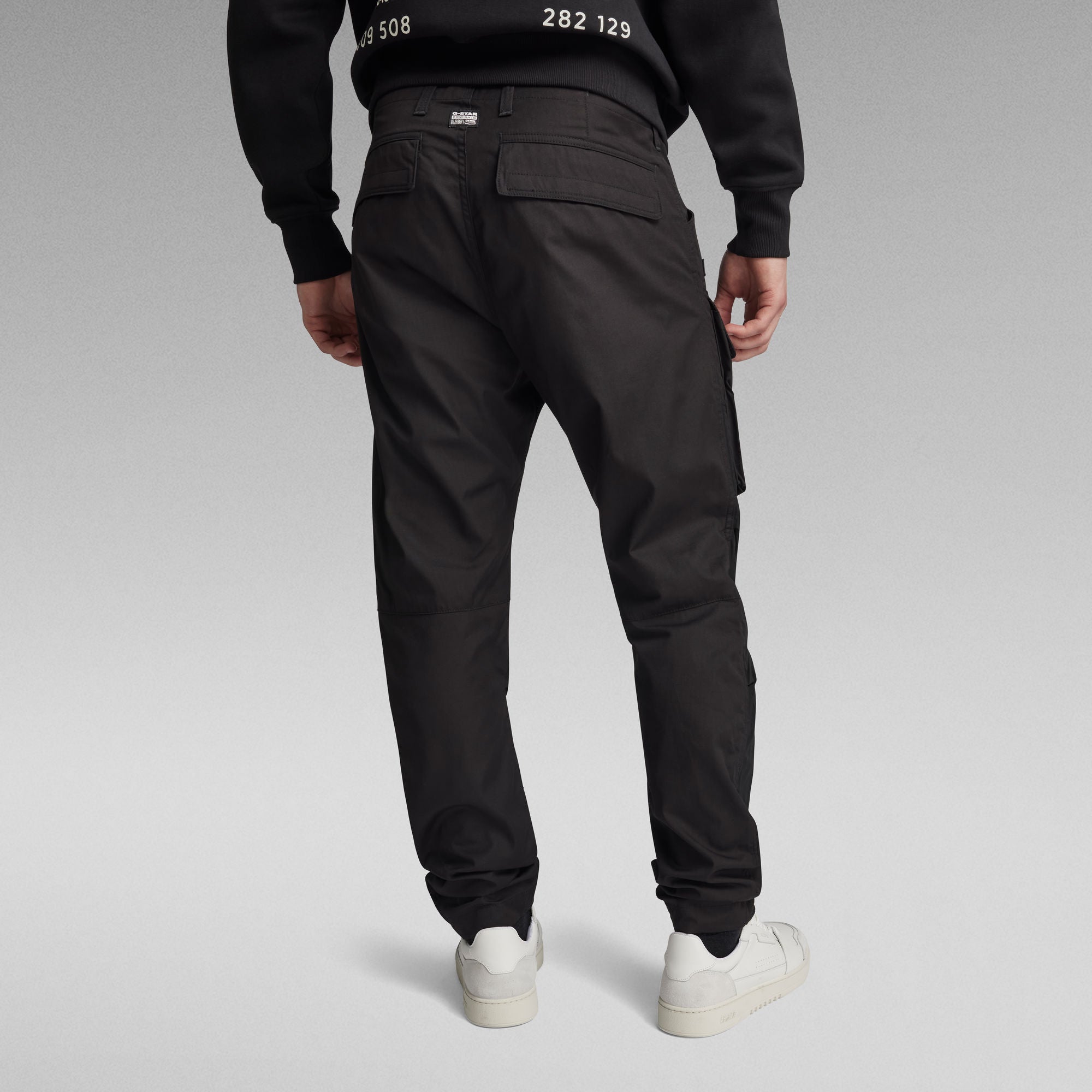 G-Star Raw - 3D Regular Tapered Cargo Pant - Dark Black