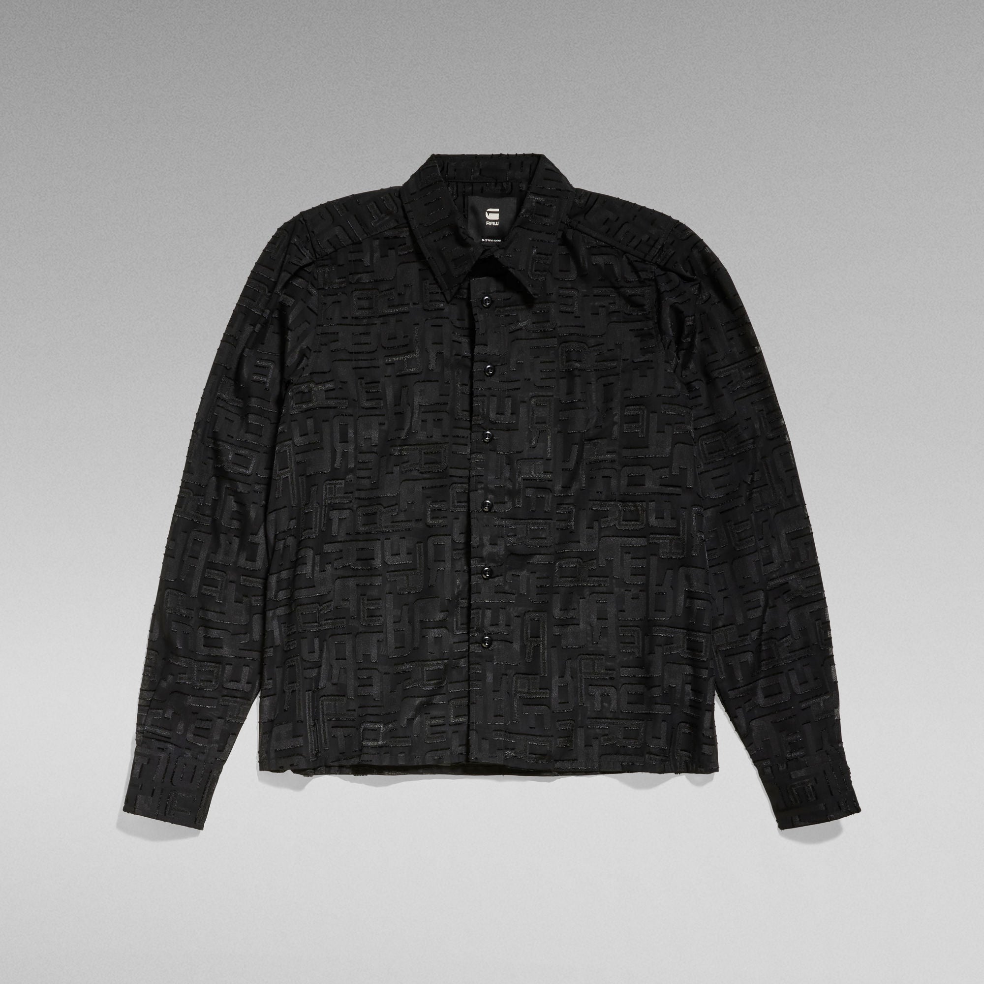 G-Star Raw - Boxy LS Shirt - Dark Black