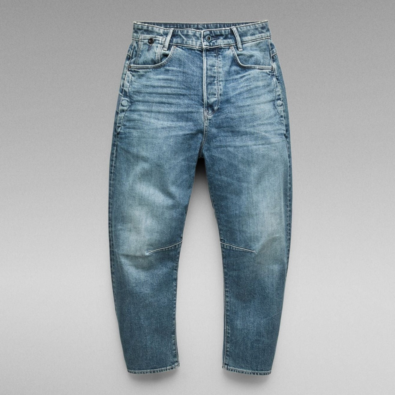 G-Star Raw - C-Staq 3D Boyfriend Crop - Faded Cascade