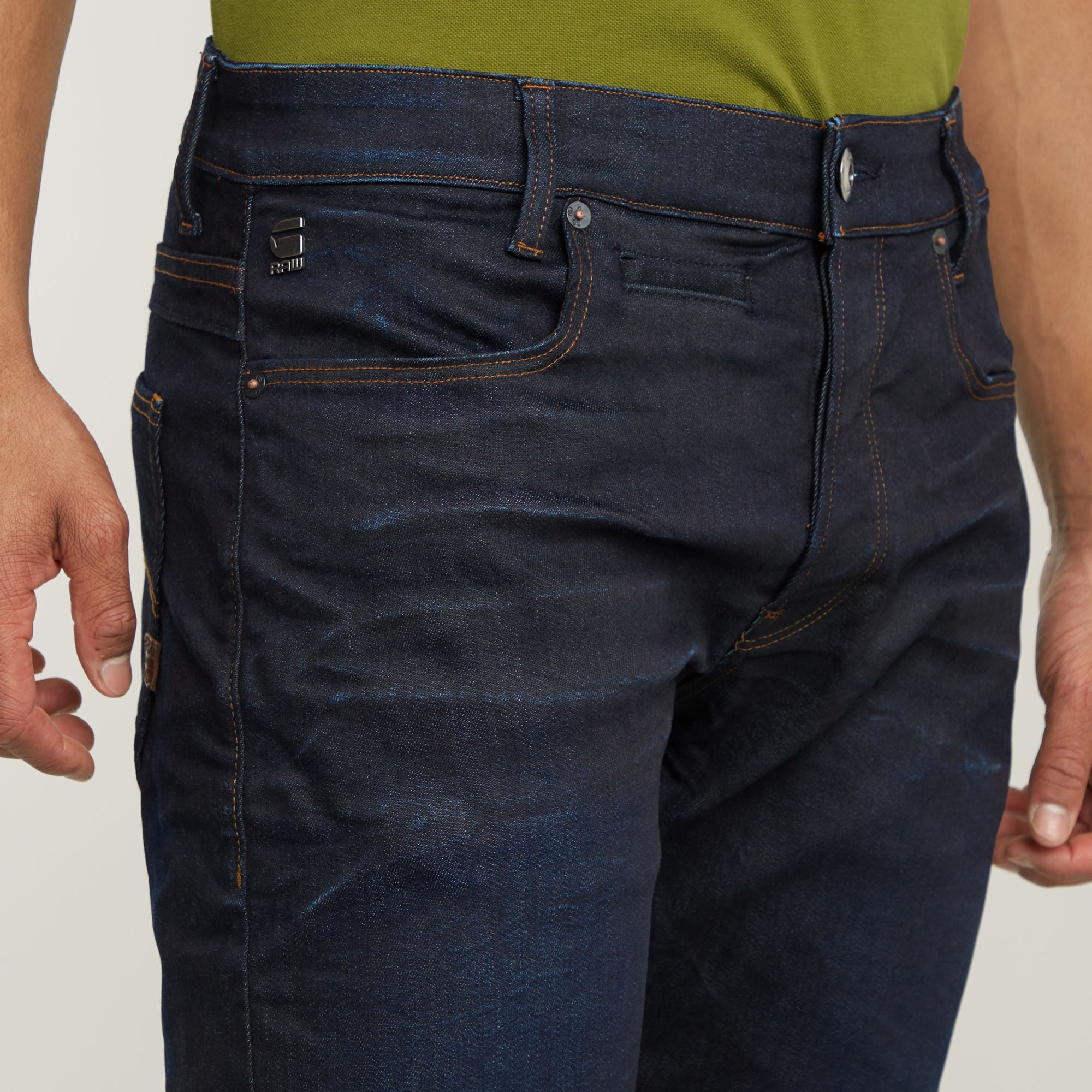 G-Star Raw - D-Staq 5-pkt Slim Jean - Dark Aged