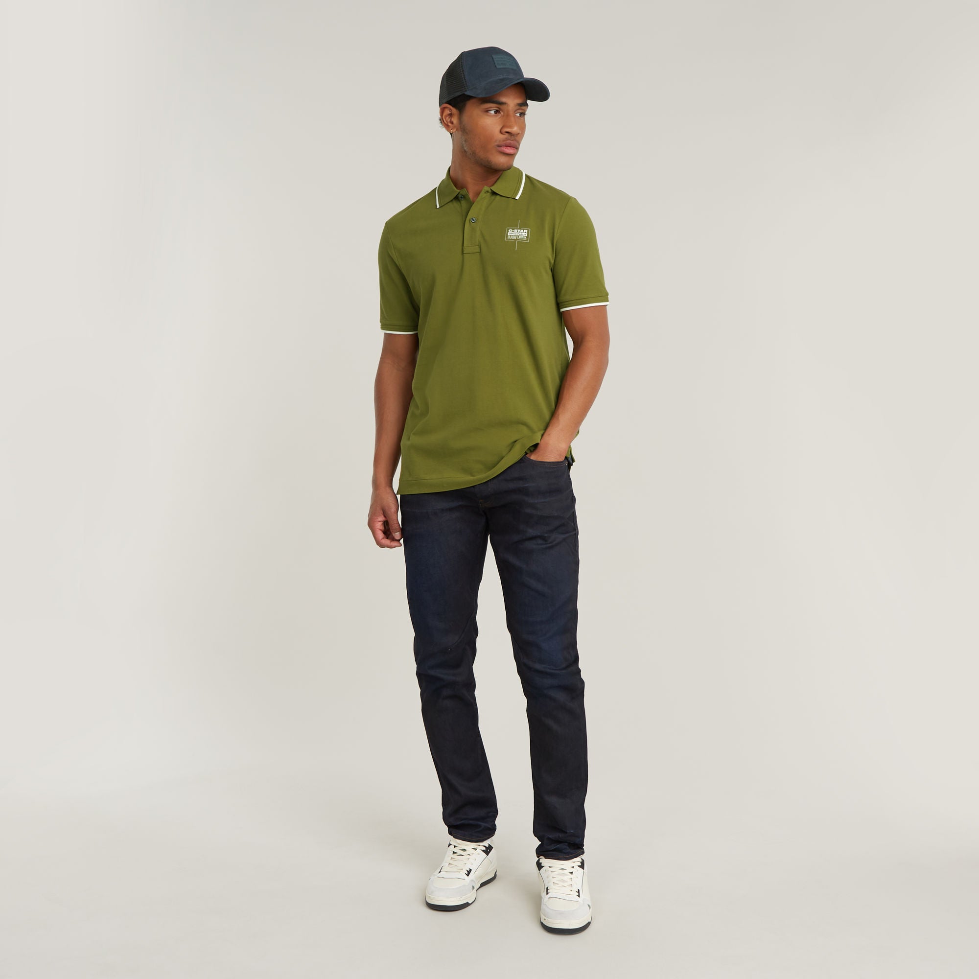 G-Star Raw - D-Staq 5-pkt Slim Jean - Dark Aged
