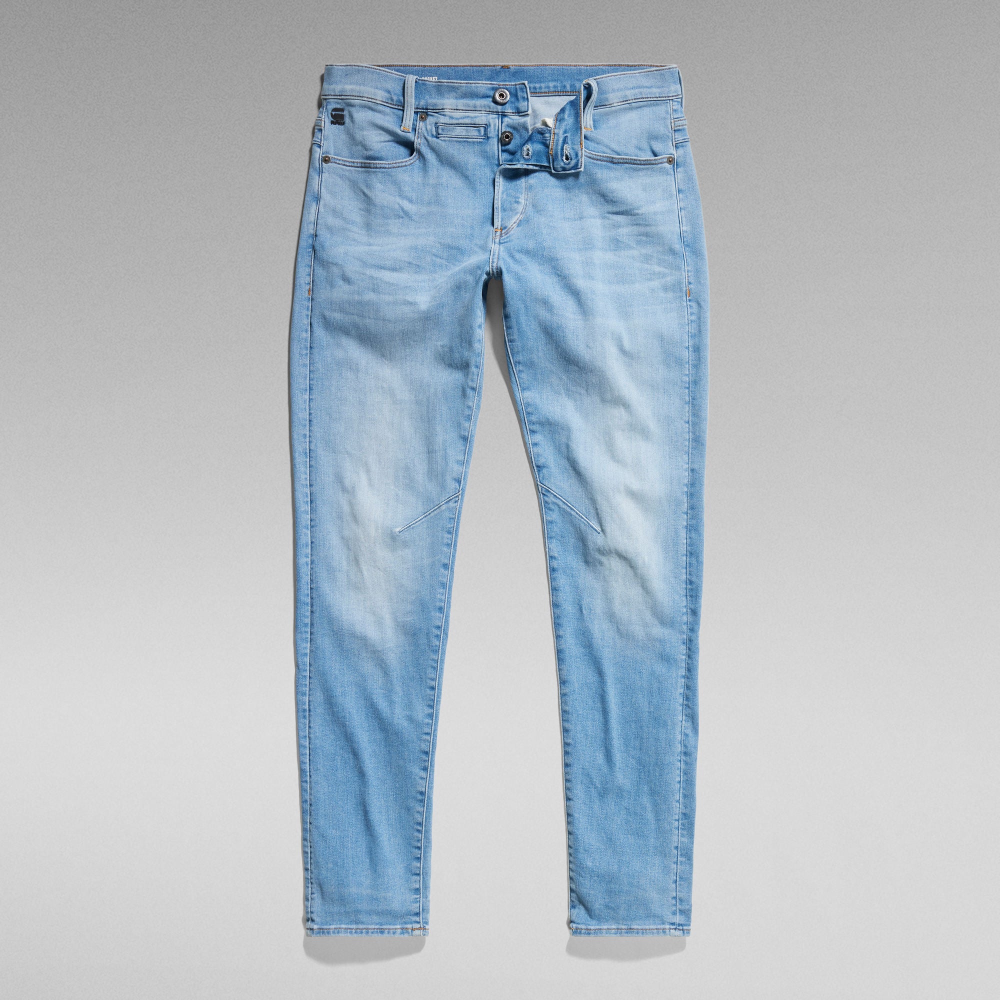G-Star Raw - D-Staq 5-pkt Slim Jean - Lt Indigo Aged