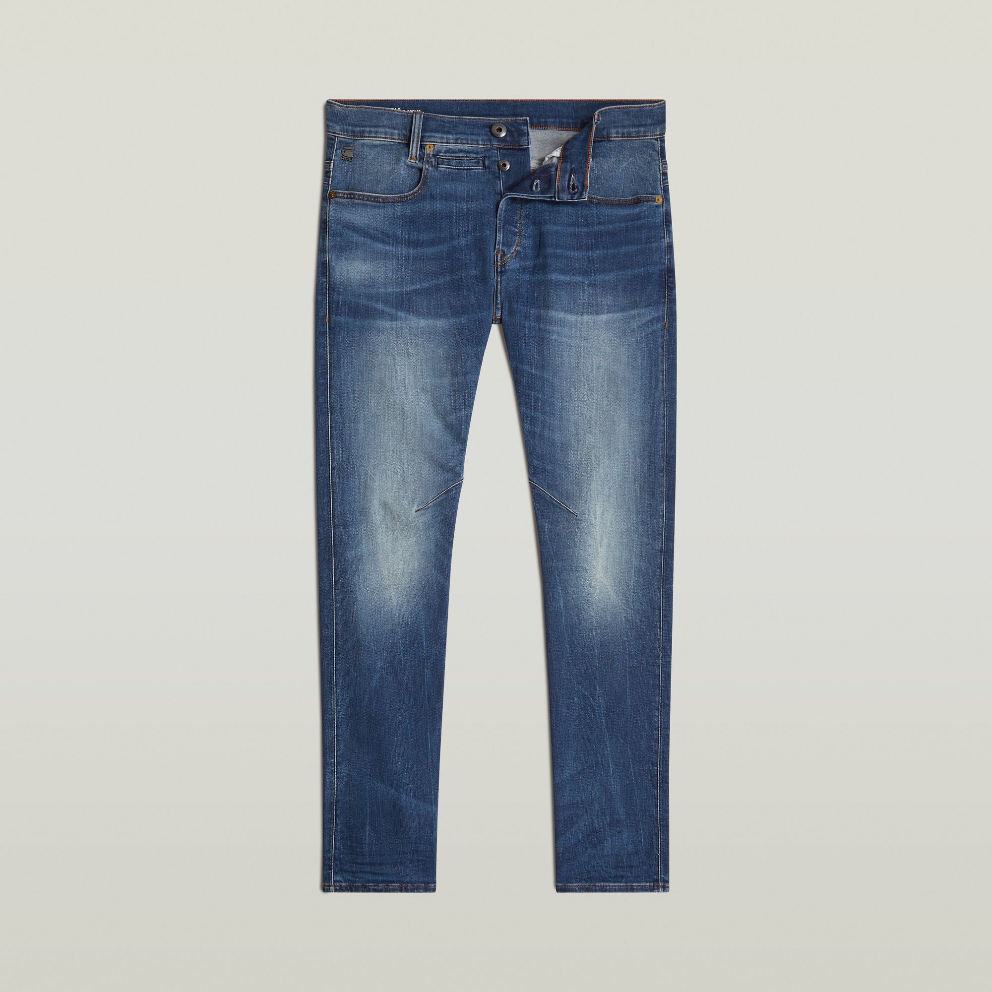 G-Star Raw - D-Staq 5-pkt Slim Jean - Medium Indigo Aged