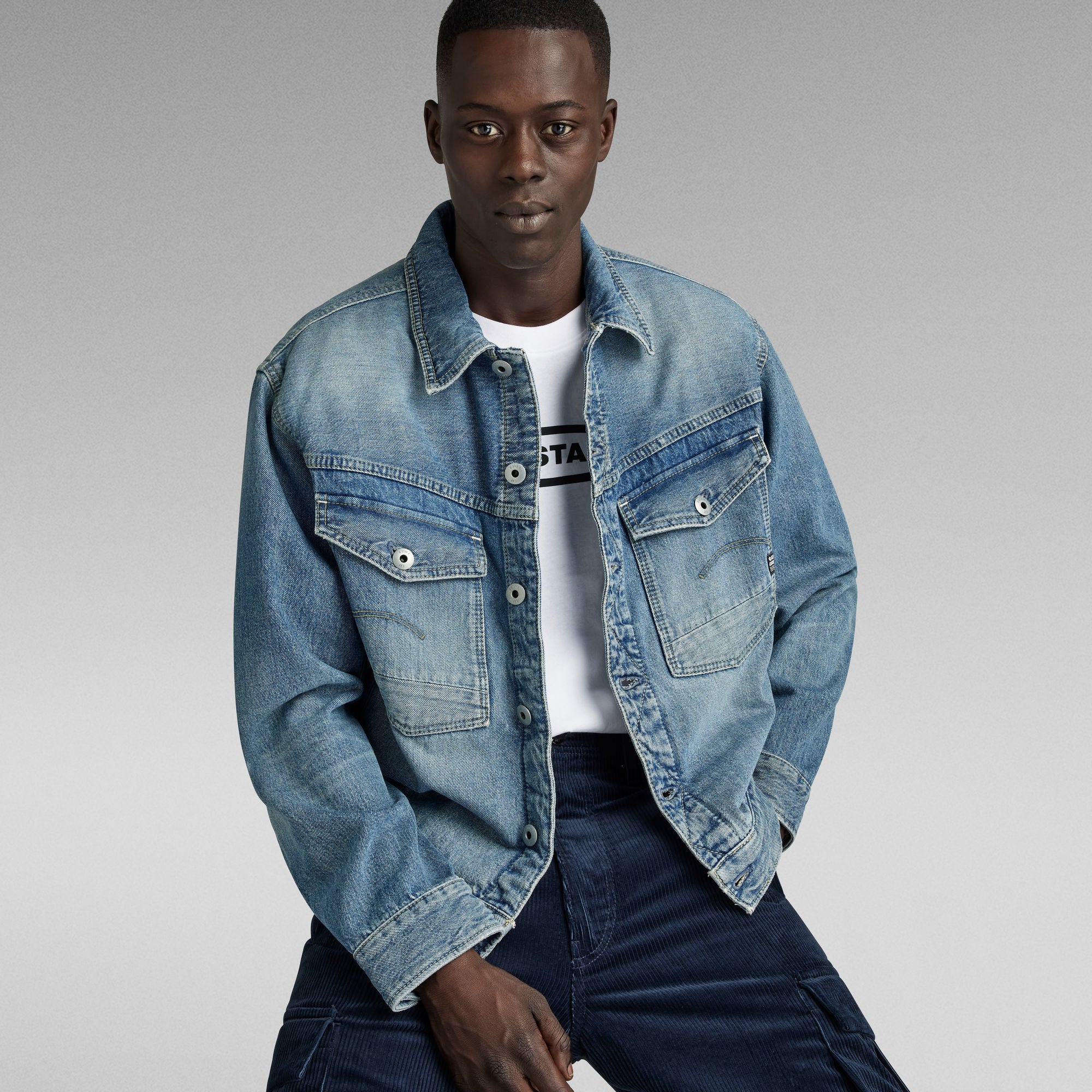 G-Star Raw - Dakota Jacket - Antique Faded Blue Agave