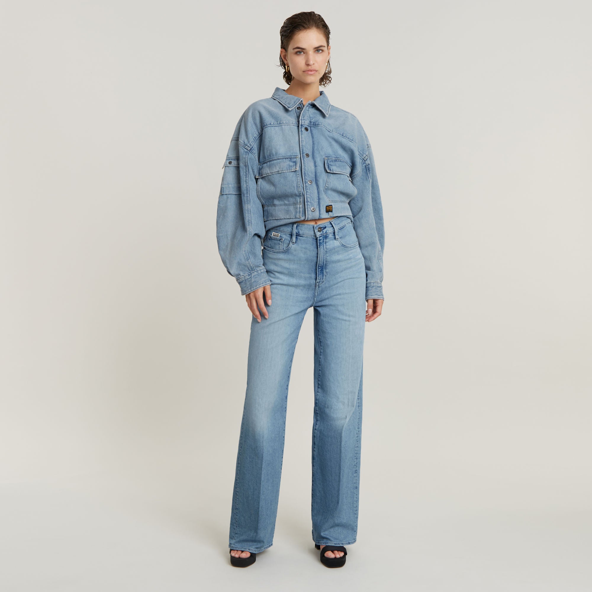 G-Star Raw - Deck 2.0 High Loose Jean - Sun Faded Amparo Blue