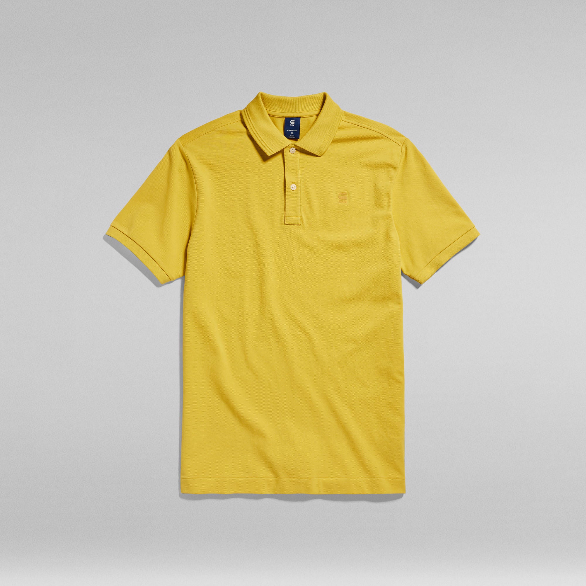 G-Star Raw - Dunda Slim SS Polo - Dark Lemon