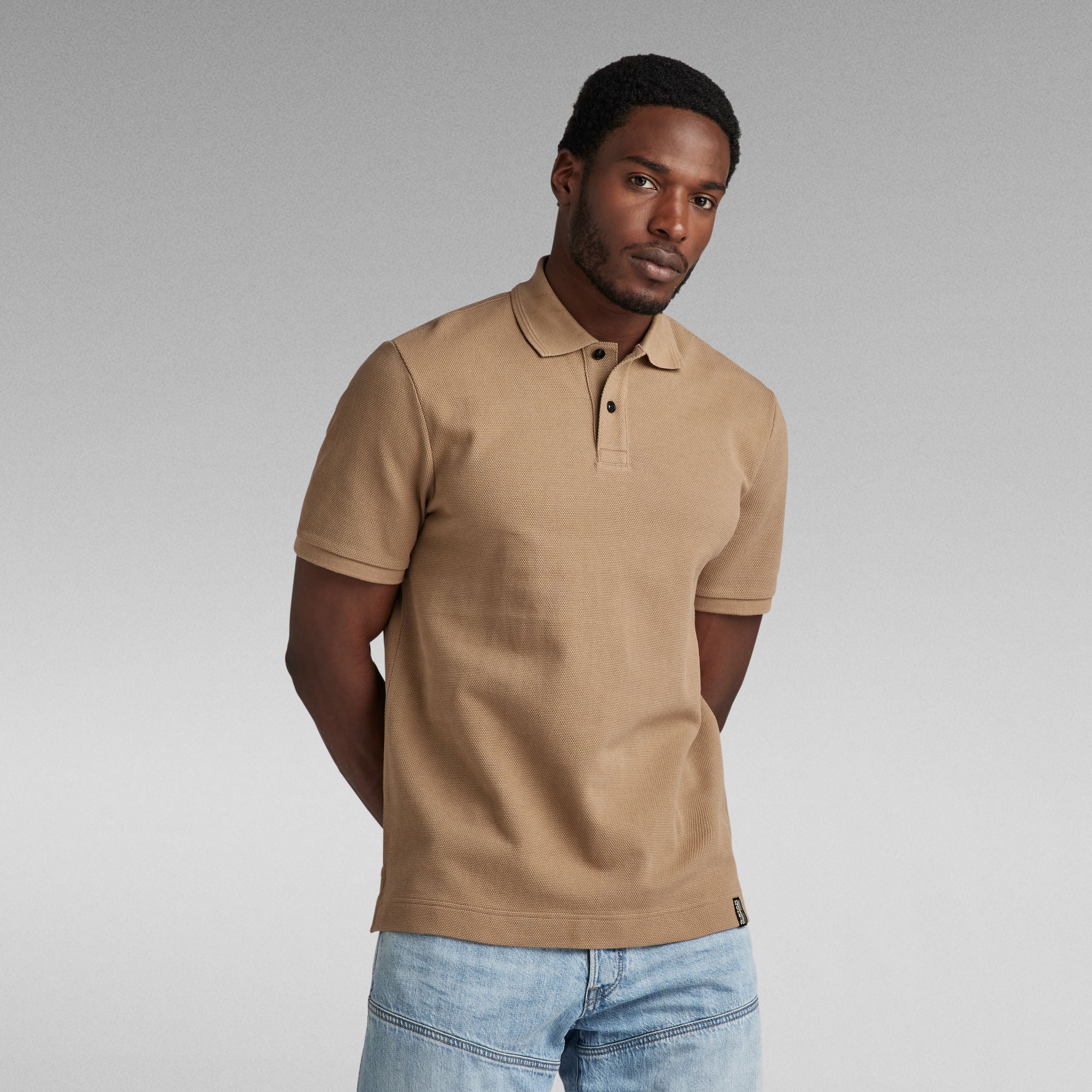 G-Star Raw - Essential Regular SS Polo - Safari