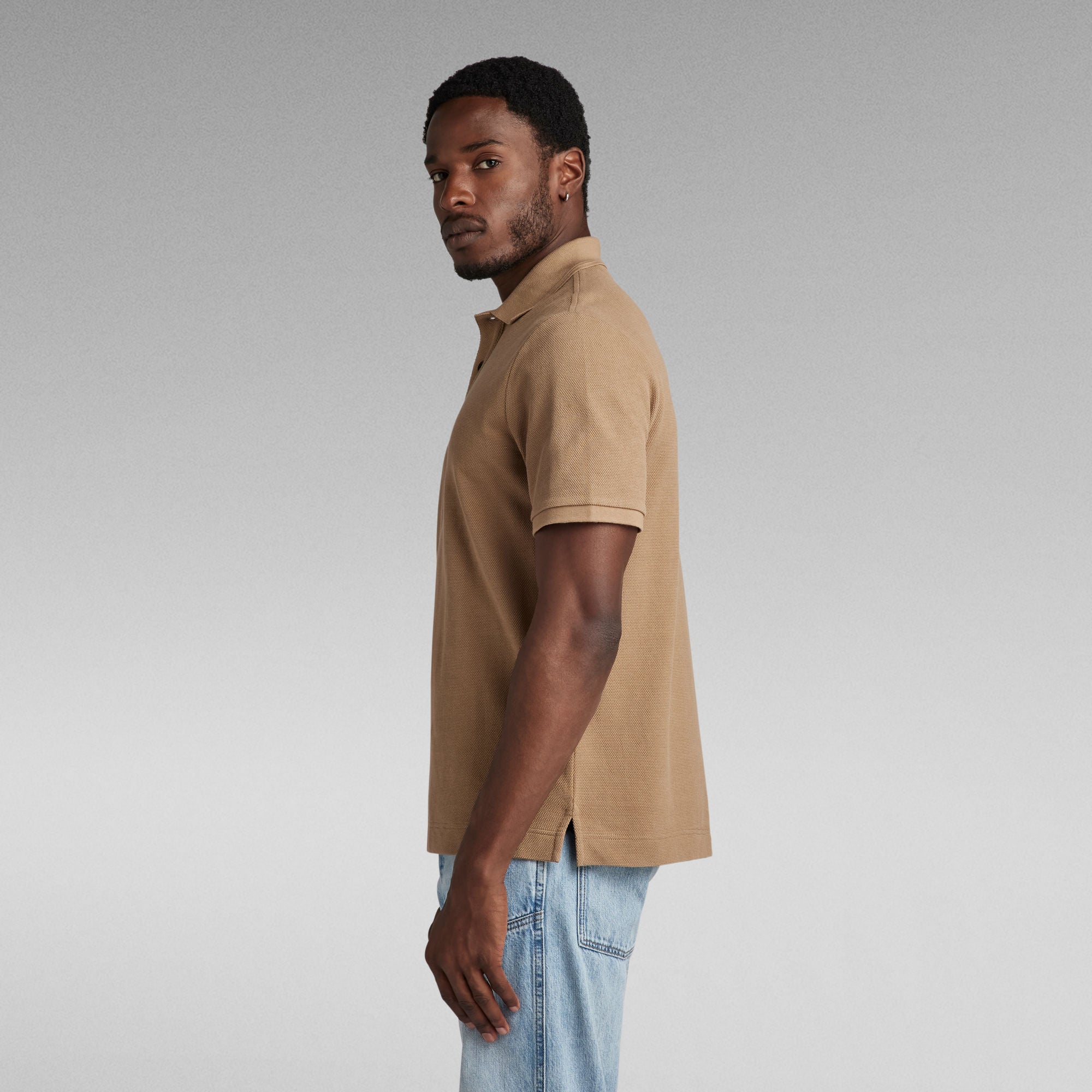 G-Star Raw - Essential Regular SS Polo - Safari