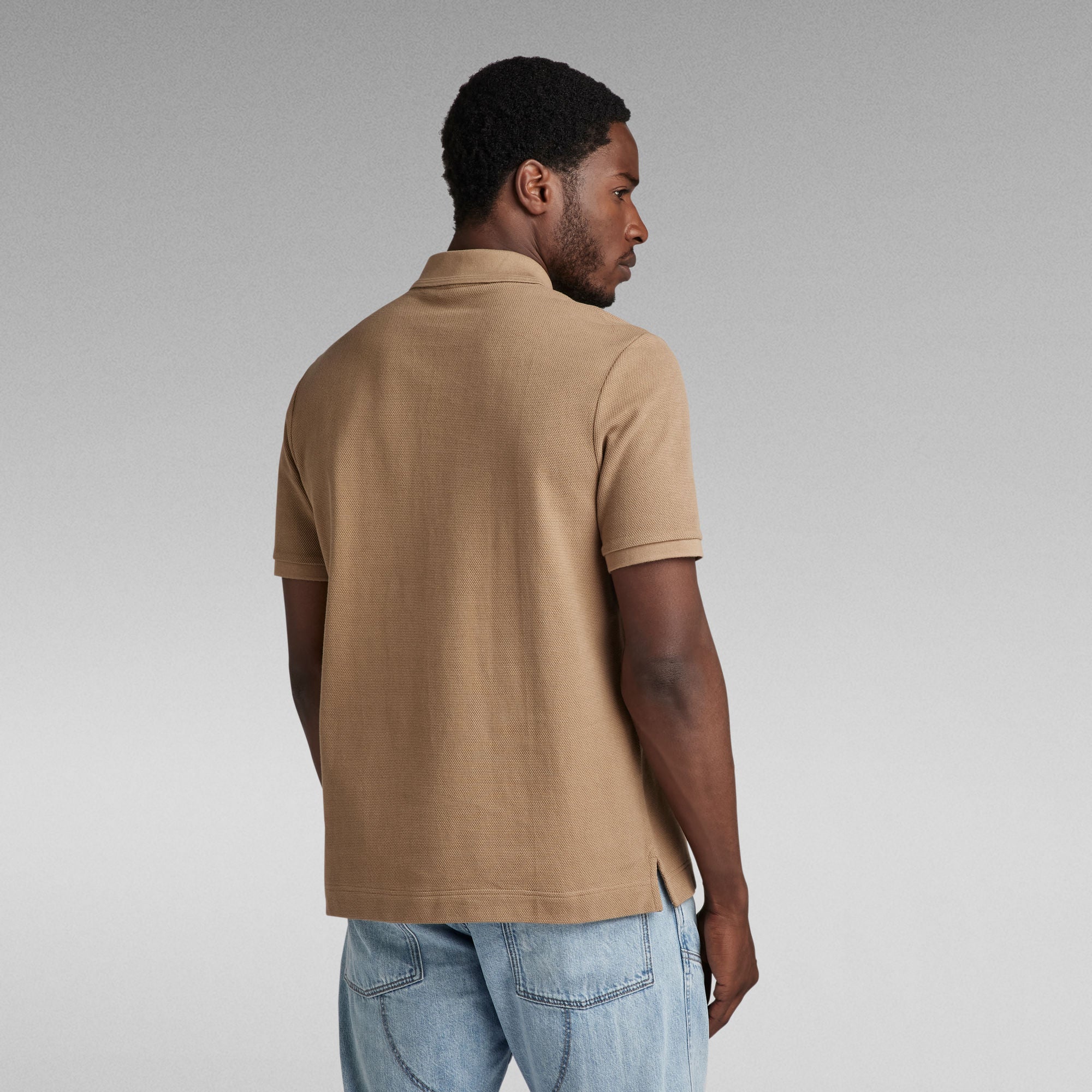 G-Star Raw - Essential Regular SS Polo - Safari