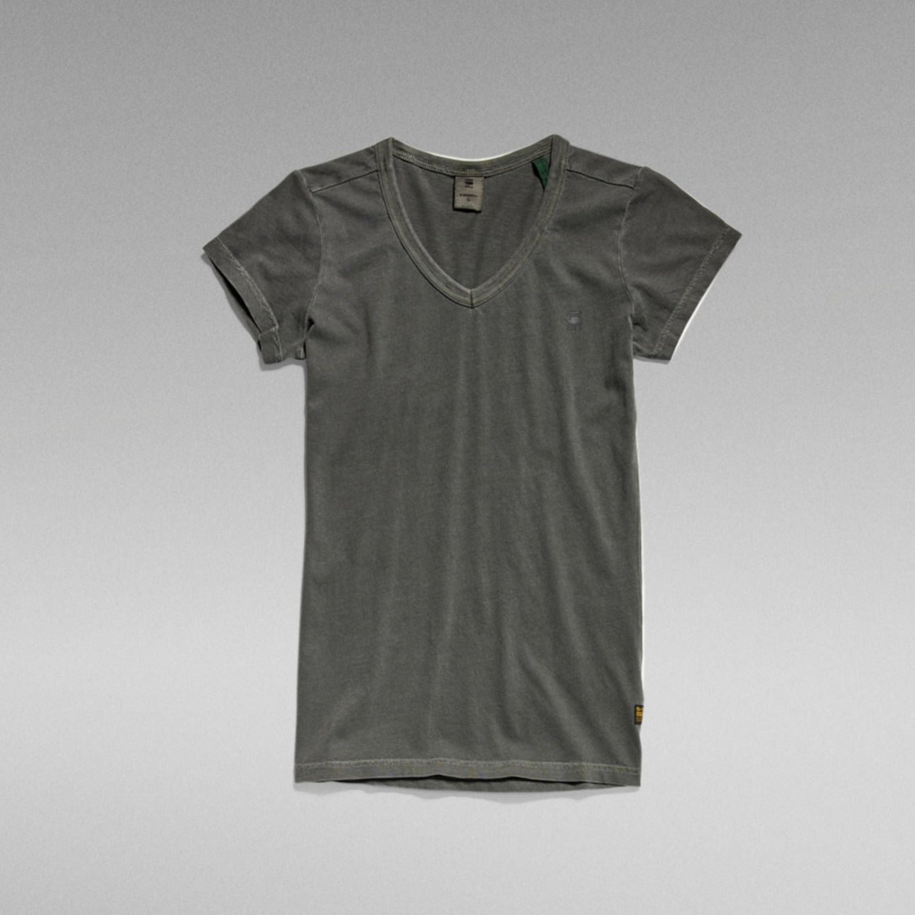 G-Star Raw - Eyben Slim V-Neck Tee - Raven GD