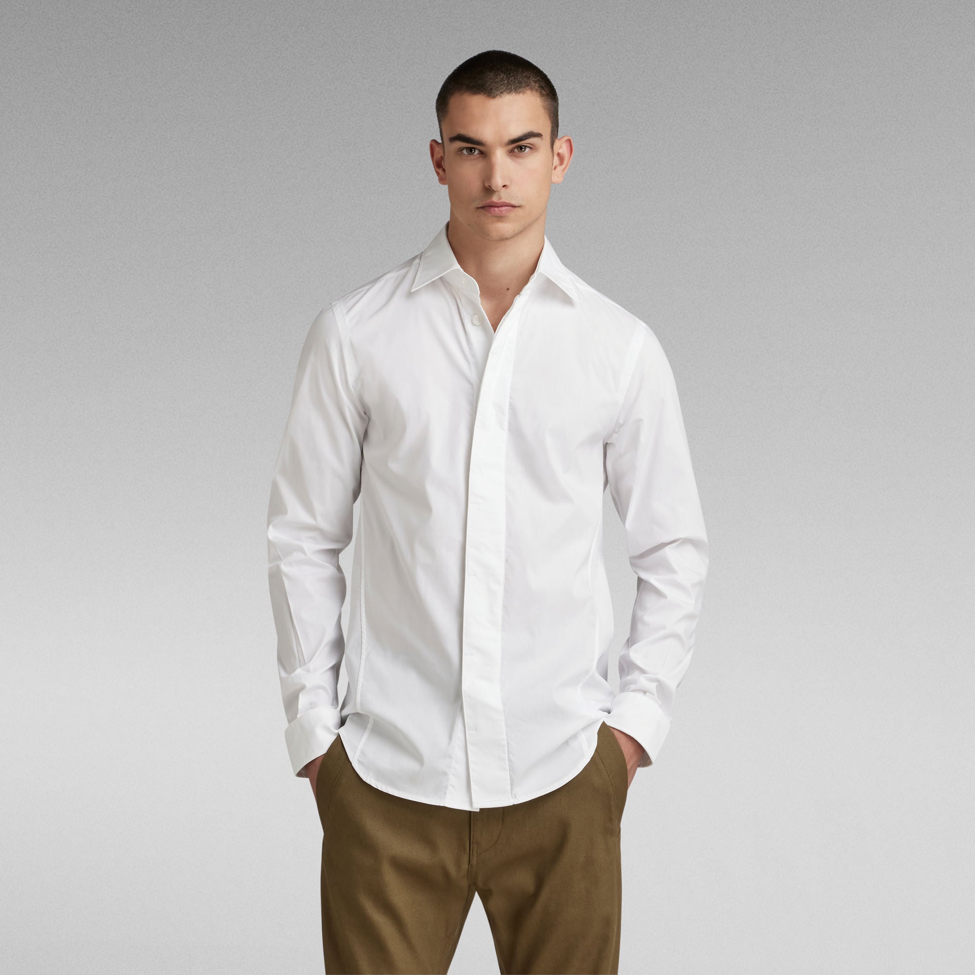 G star sale white shirt