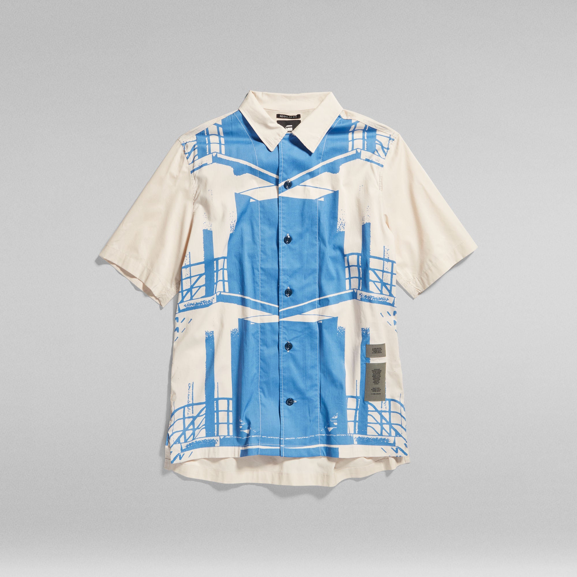 G-Star Raw - Hawaii Commando SS Shirt - Whitebait