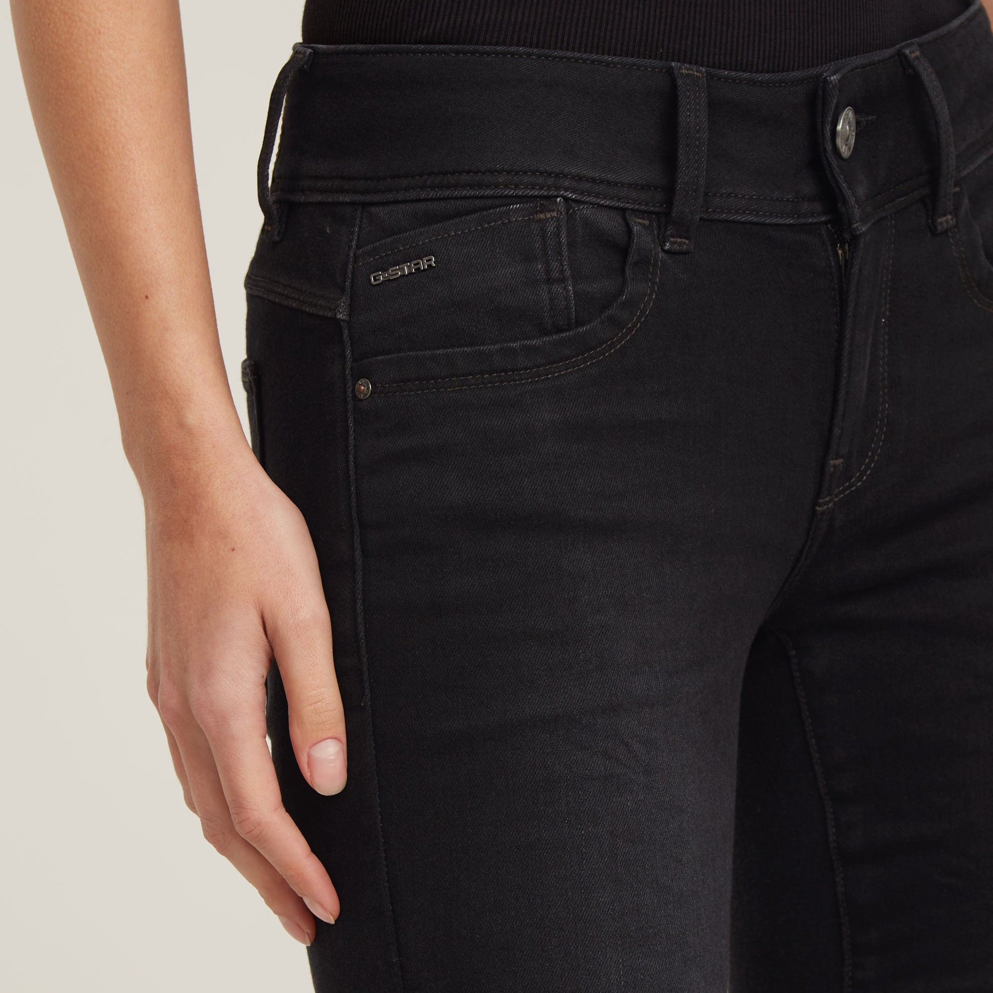 G-Star Raw - Lynn Mid Skinny Jean - Dusty Grey