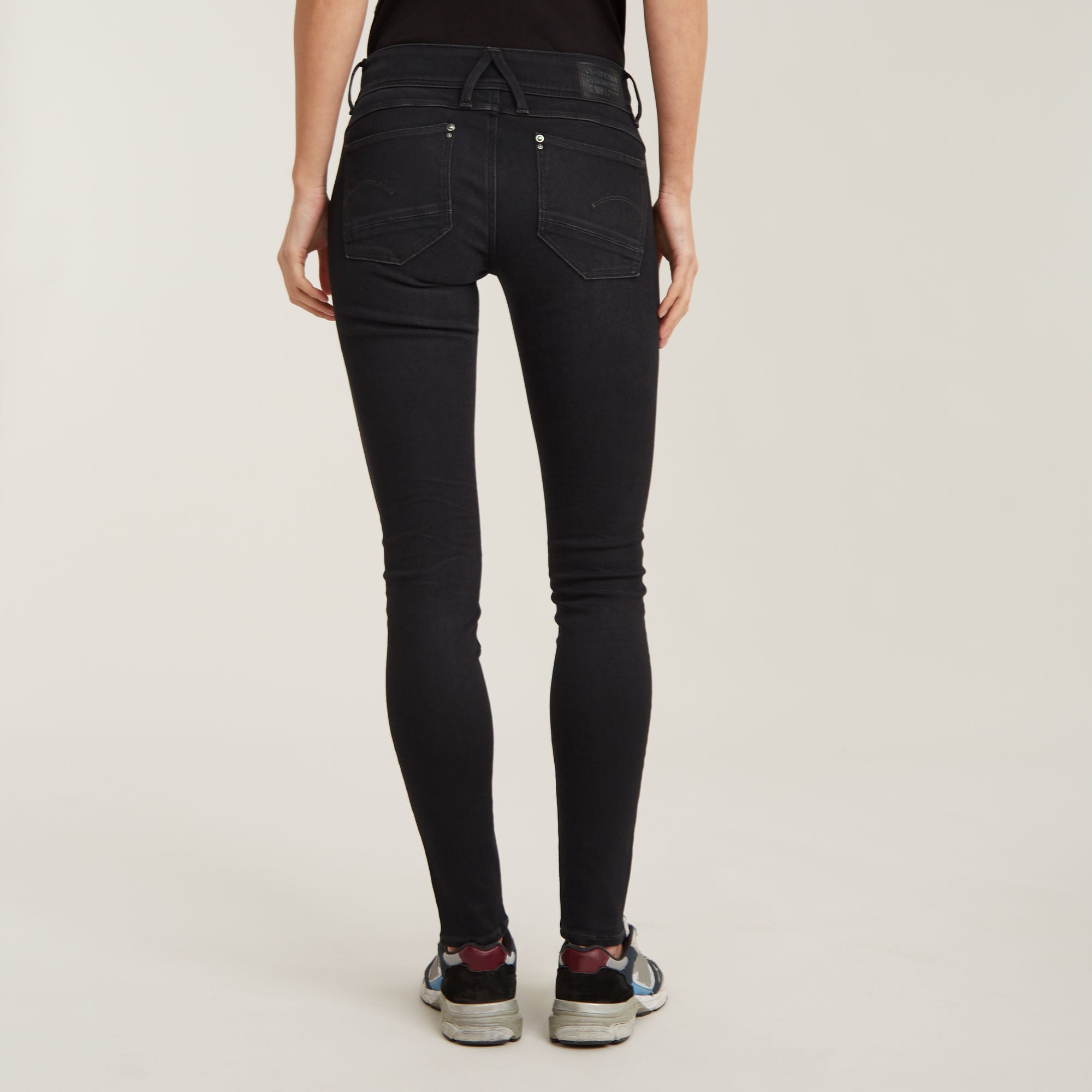 G-Star Raw - Lynn Mid Skinny Jean - Dusty Grey