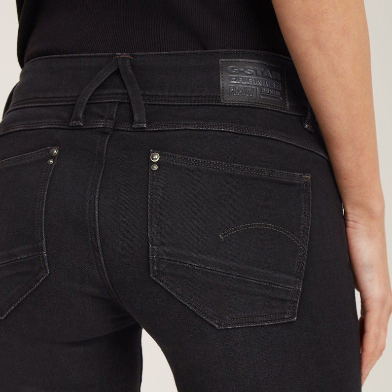 G-Star Raw - Lynn Mid Skinny Jean - Dusty Grey