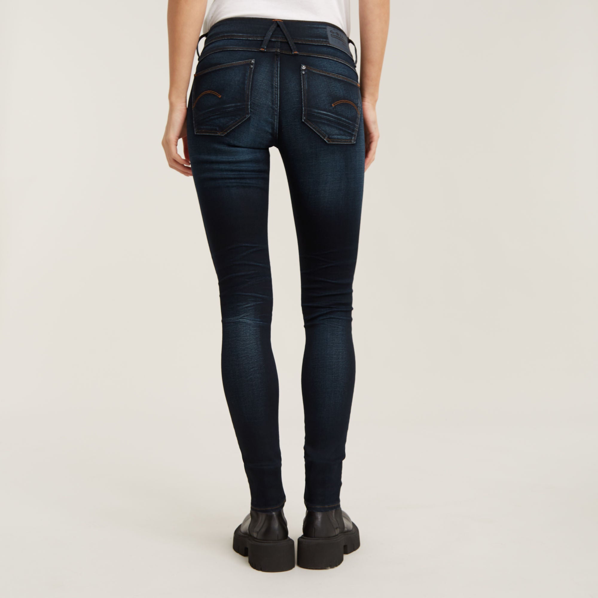 G-Star Raw - Lynn Mid Skinny Jean - Medium Aged