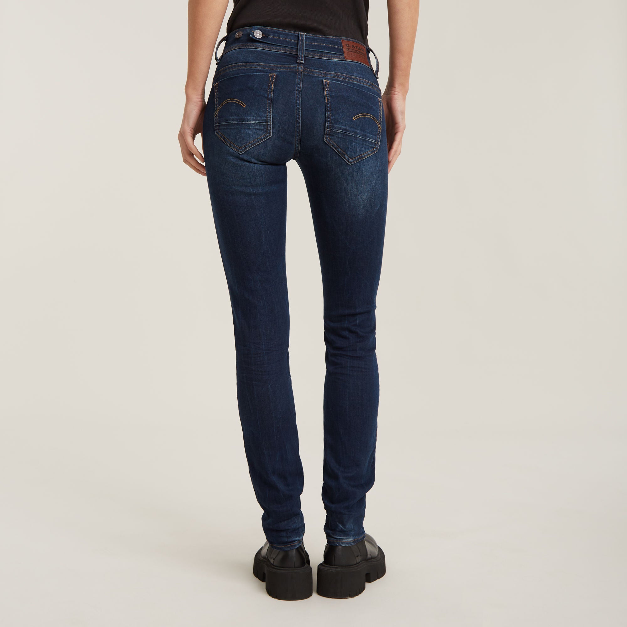 G-Star Raw - Midge Straight Jean - Dark Aged