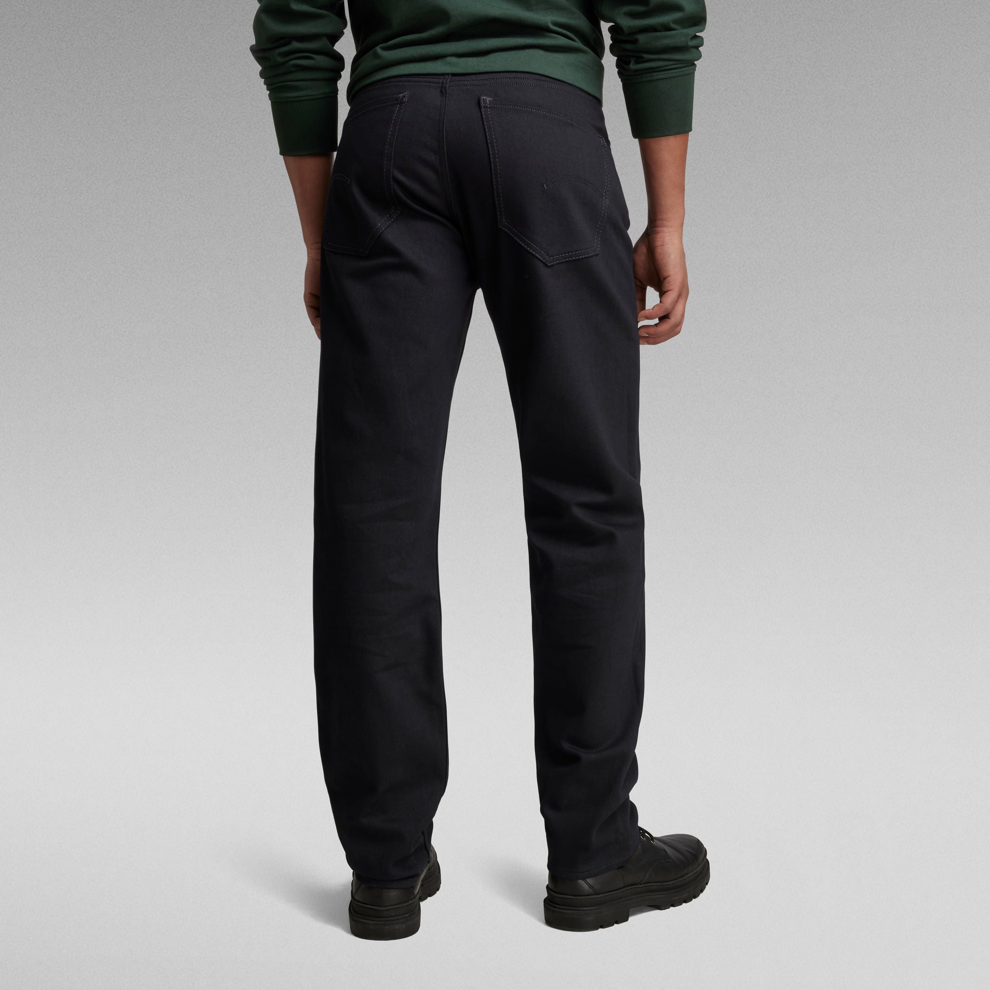 G-Star Raw - Mosa Straight Jean - Pitch Black