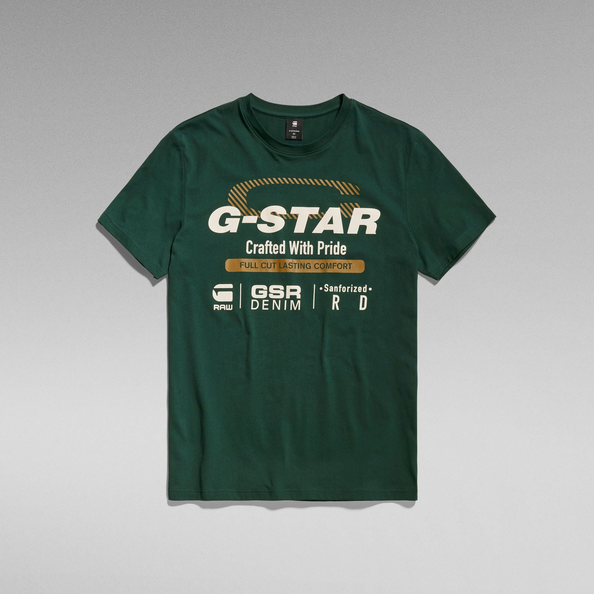 G-Star Raw - Old Skool Originals R Tee - Laub