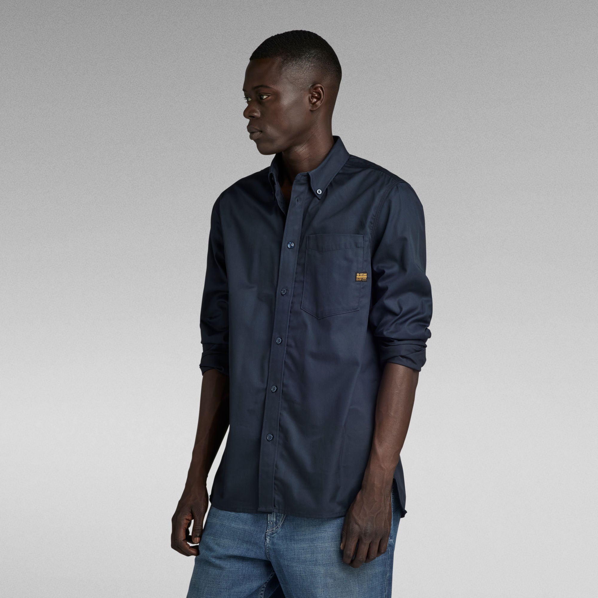 G-Star Raw - One Pocket Regular LS Shirt - Salute