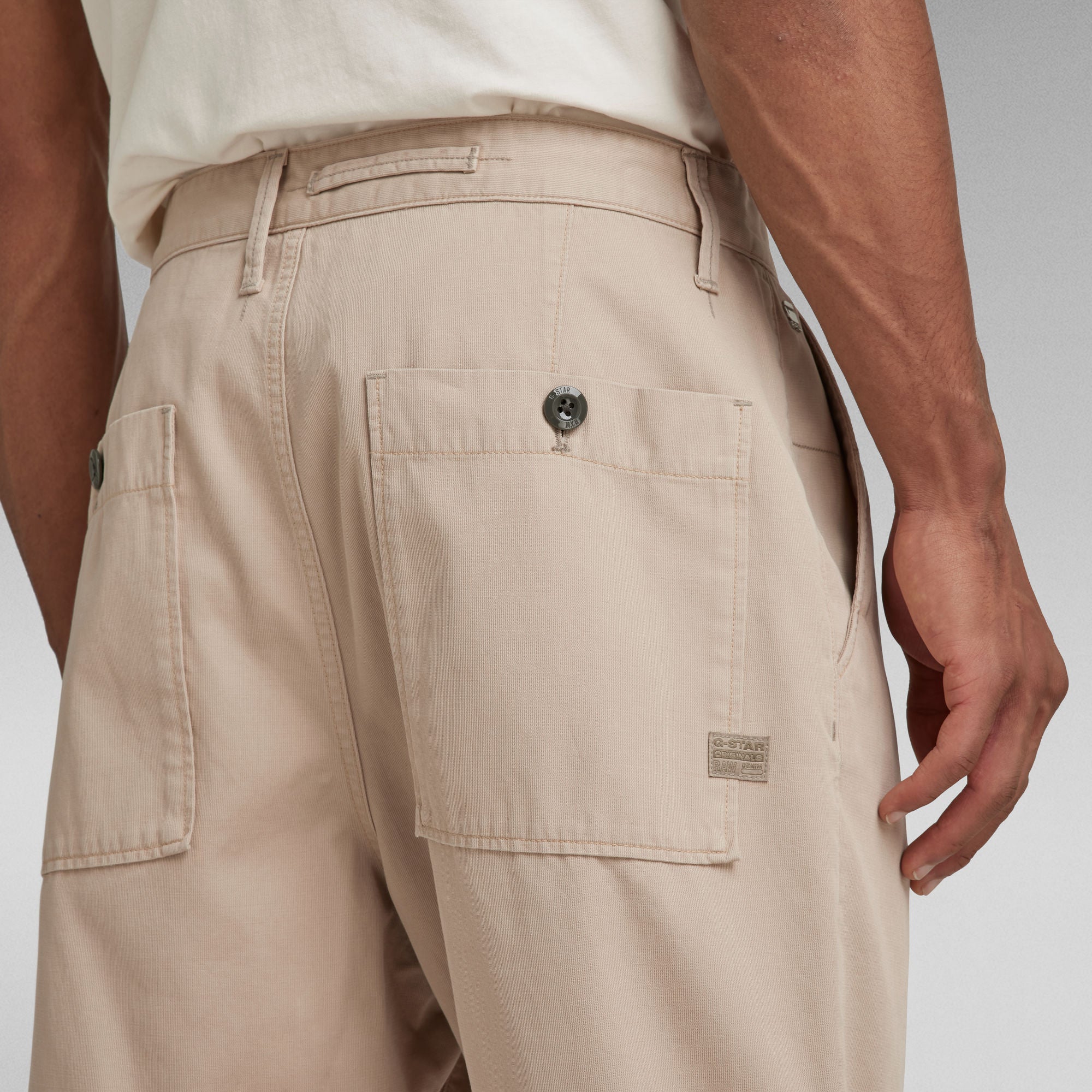 G-Star Raw - Pleated Chino Short - Westpoint Khaki
