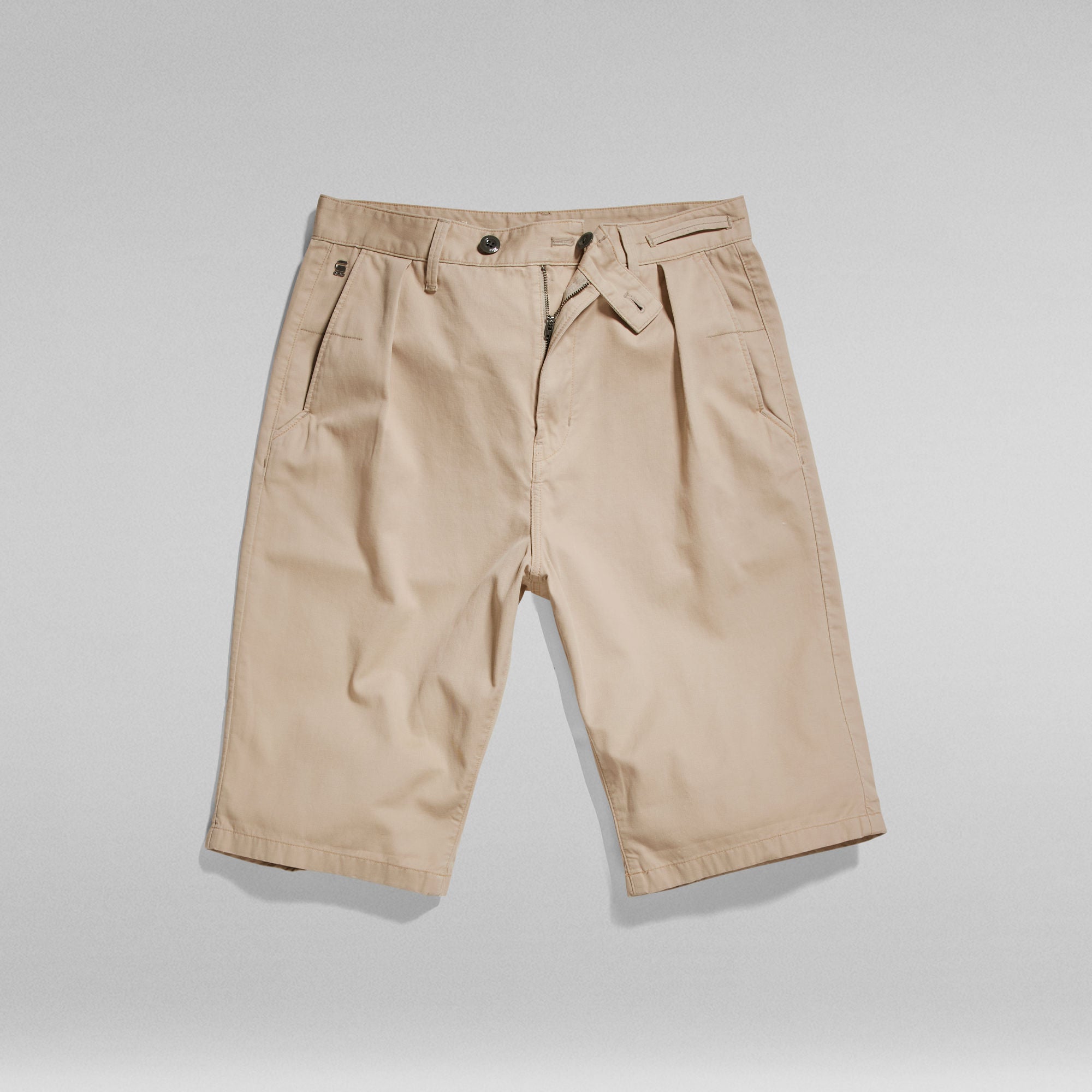 G-Star Raw - Pleated Chino Short - Westpoint Khaki