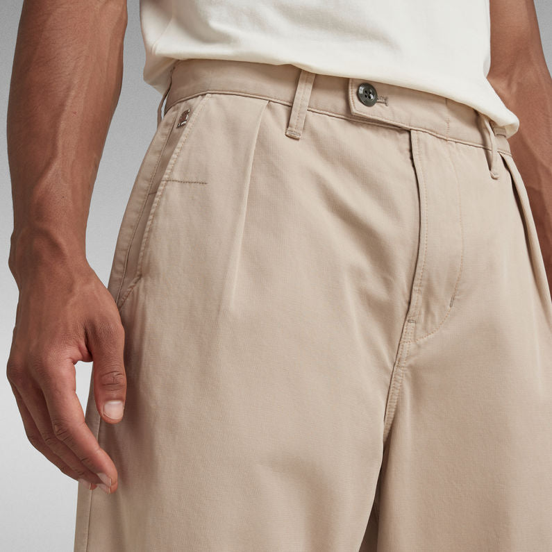 G-Star Raw - Pleated Chino Short - Westpoint Khaki