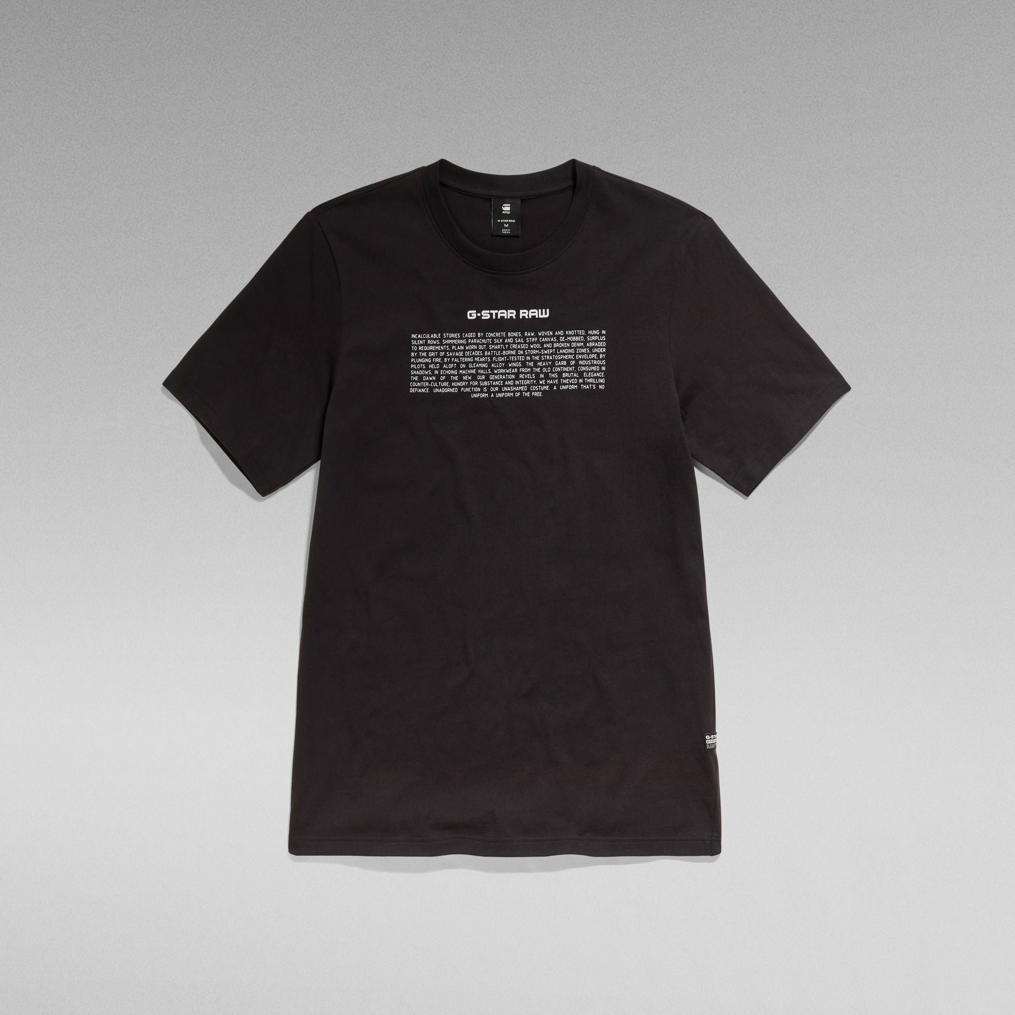 G-Star Raw - Poem Slim Tee - Dark Black