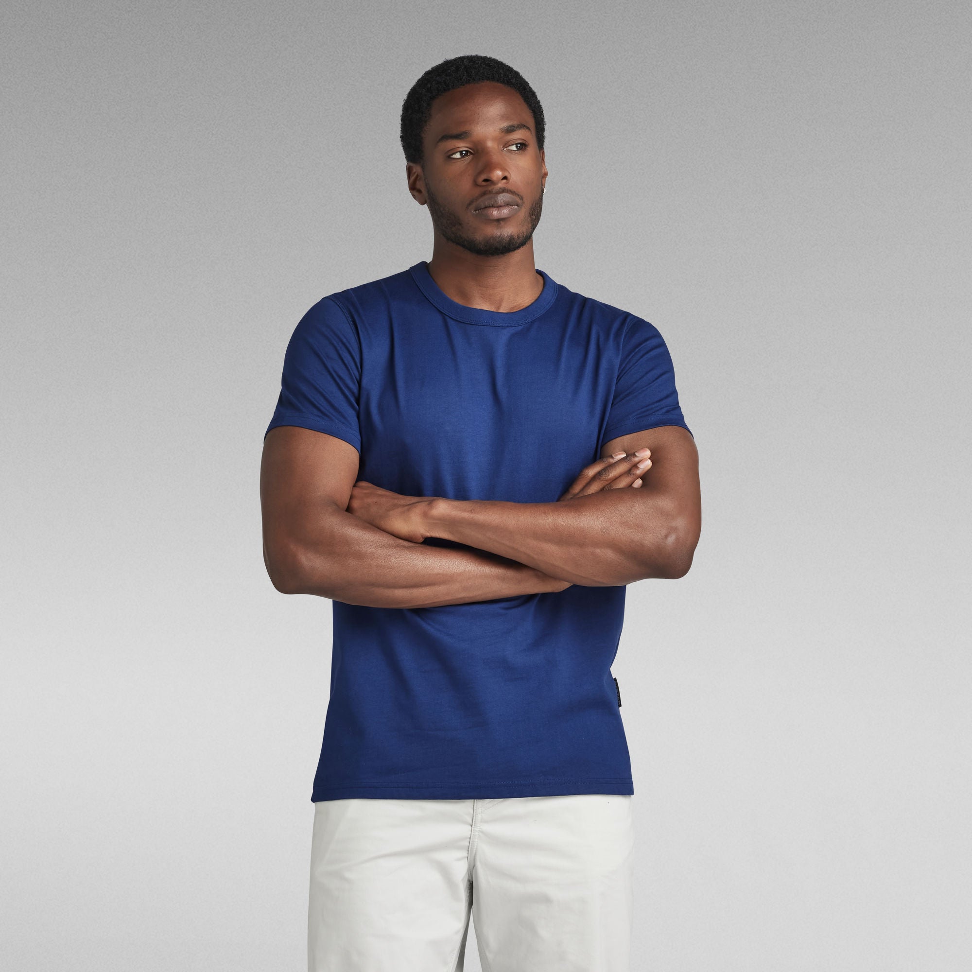 G-Star Raw - Premium Base R Tee - Ballpen Blue