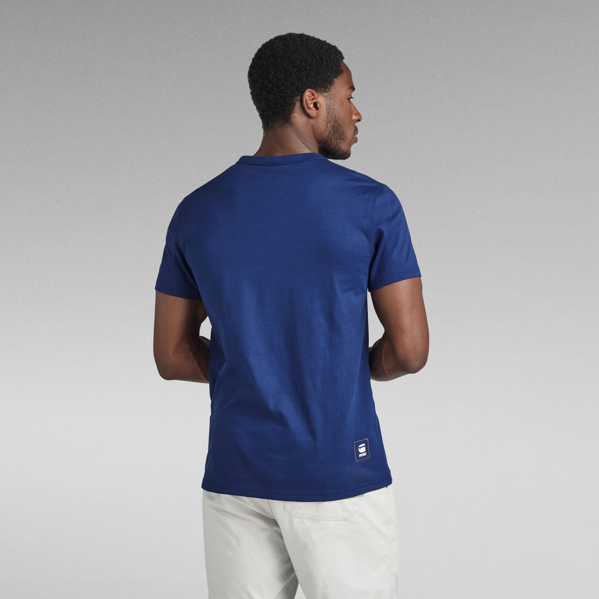 G-Star Raw - Premium Base R Tee - Ballpen Blue