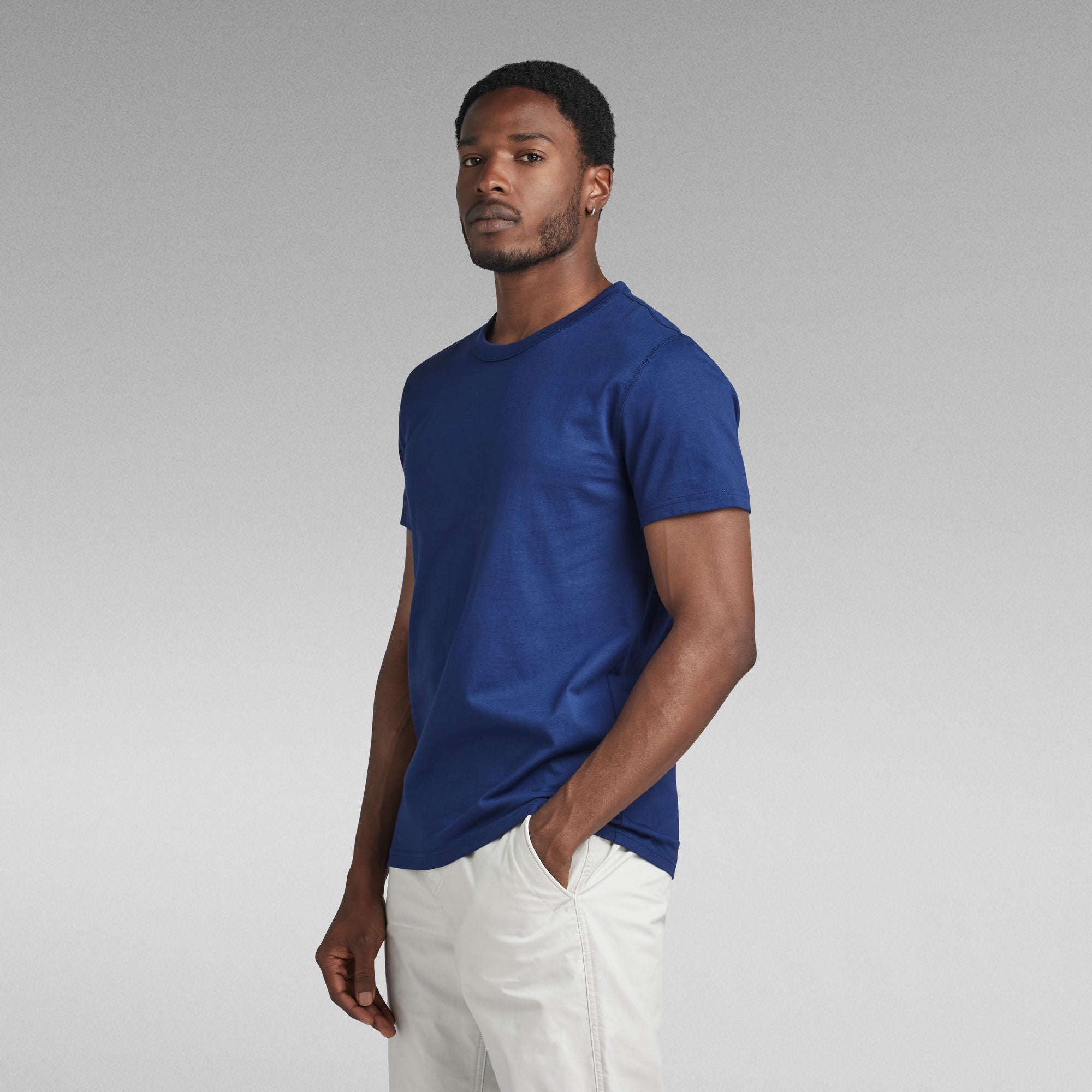 G-Star Raw - Premium Base R Tee - Ballpen Blue