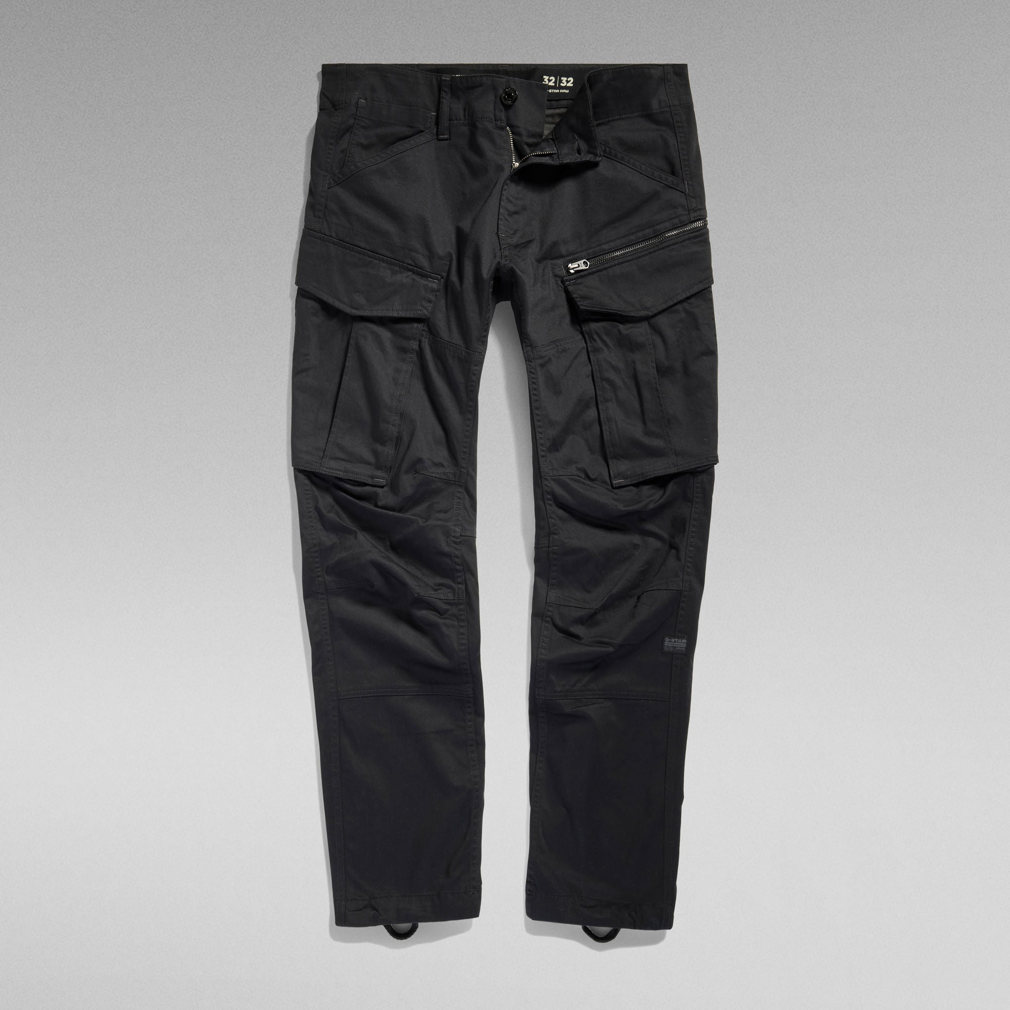G-Star Raw - Rovic Zip 3D Straight Tapered Pant - Dark Black