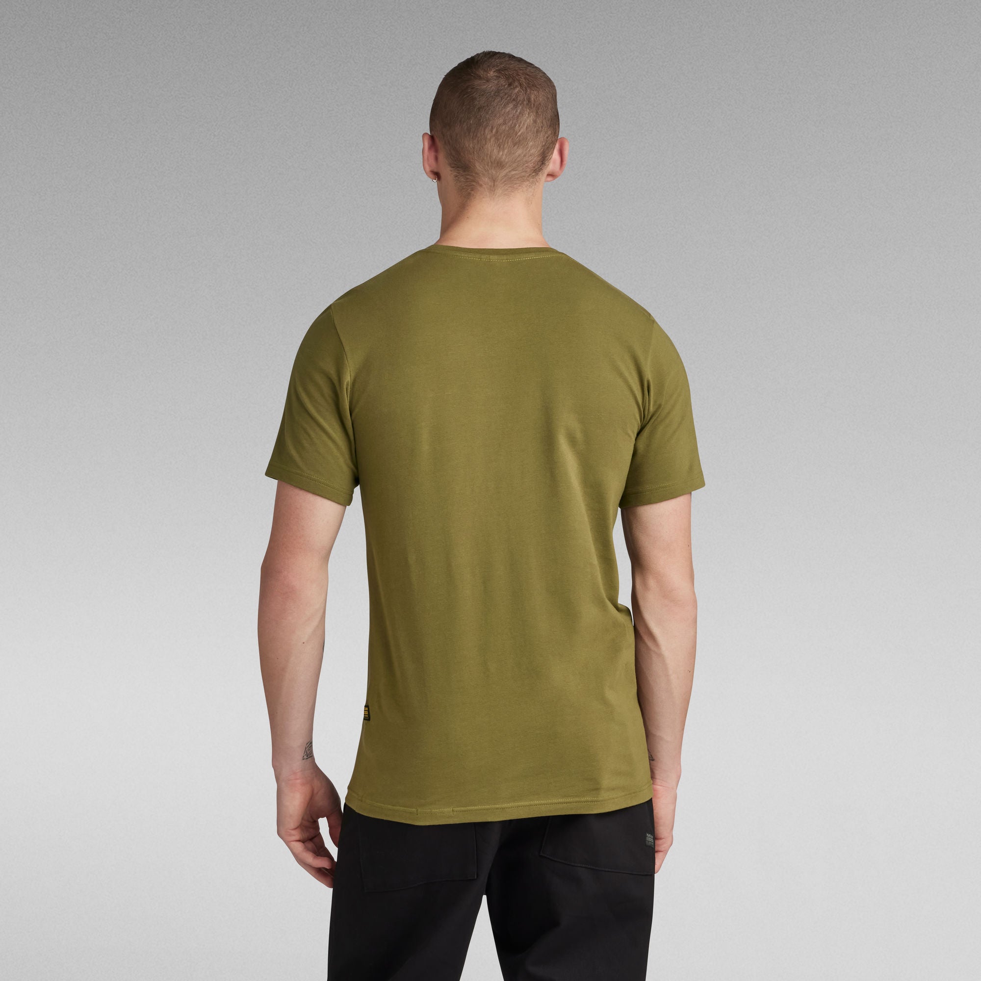 G-Star Raw - Slim Base R Tee - Dark Olive