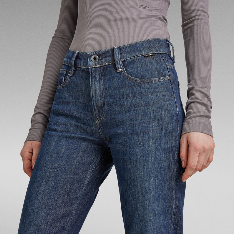 G-Star Raw - Strace Straight Jean - Worn In Deep Marine