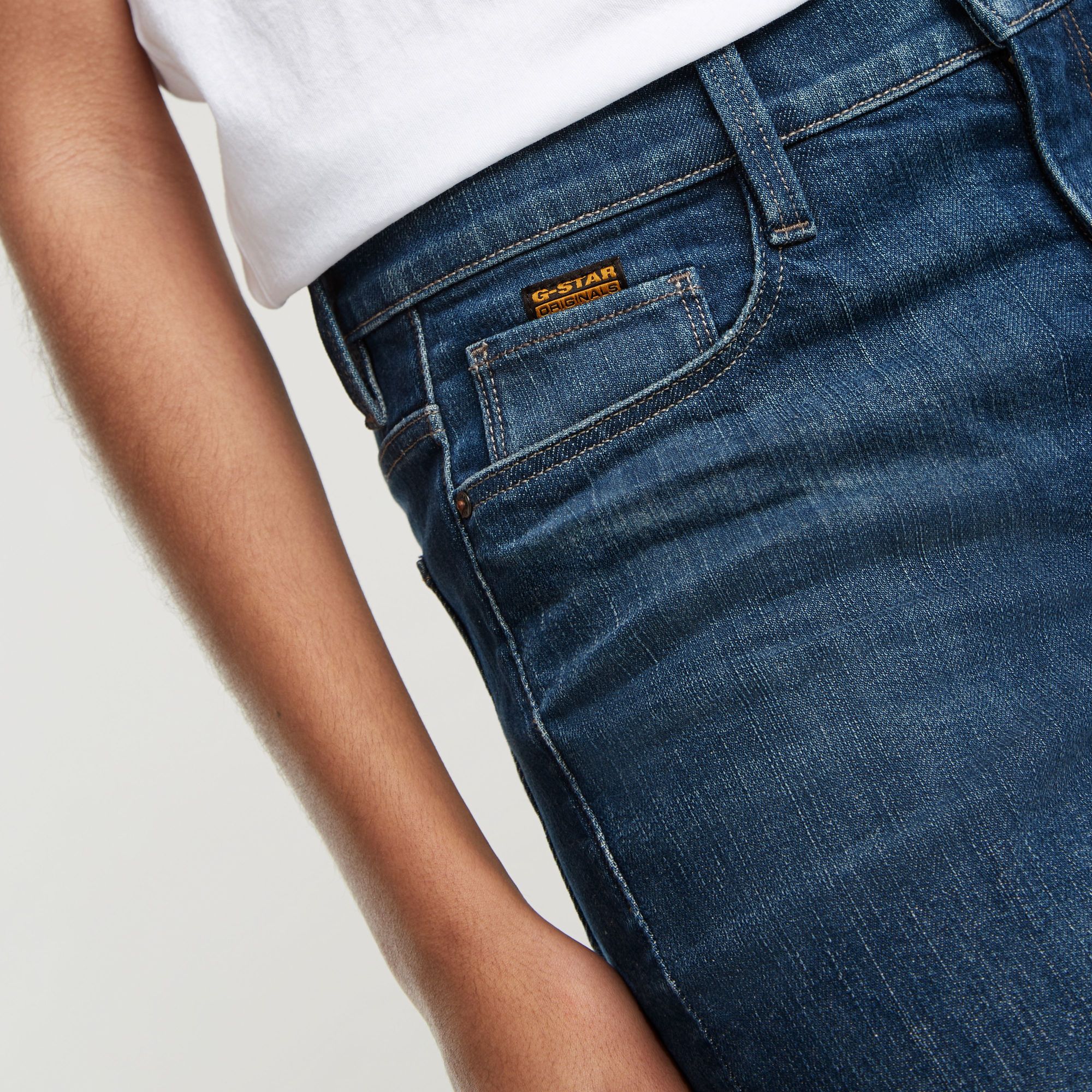 G-Star Raw - Strace Straight Jean - Worn In Blizzard