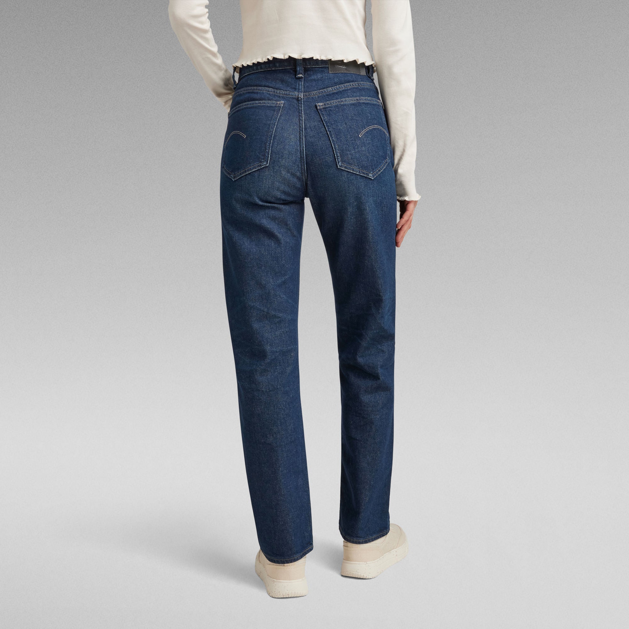 G-Star Raw - Viktoria High Straight Jean - Worn In Aster Blue