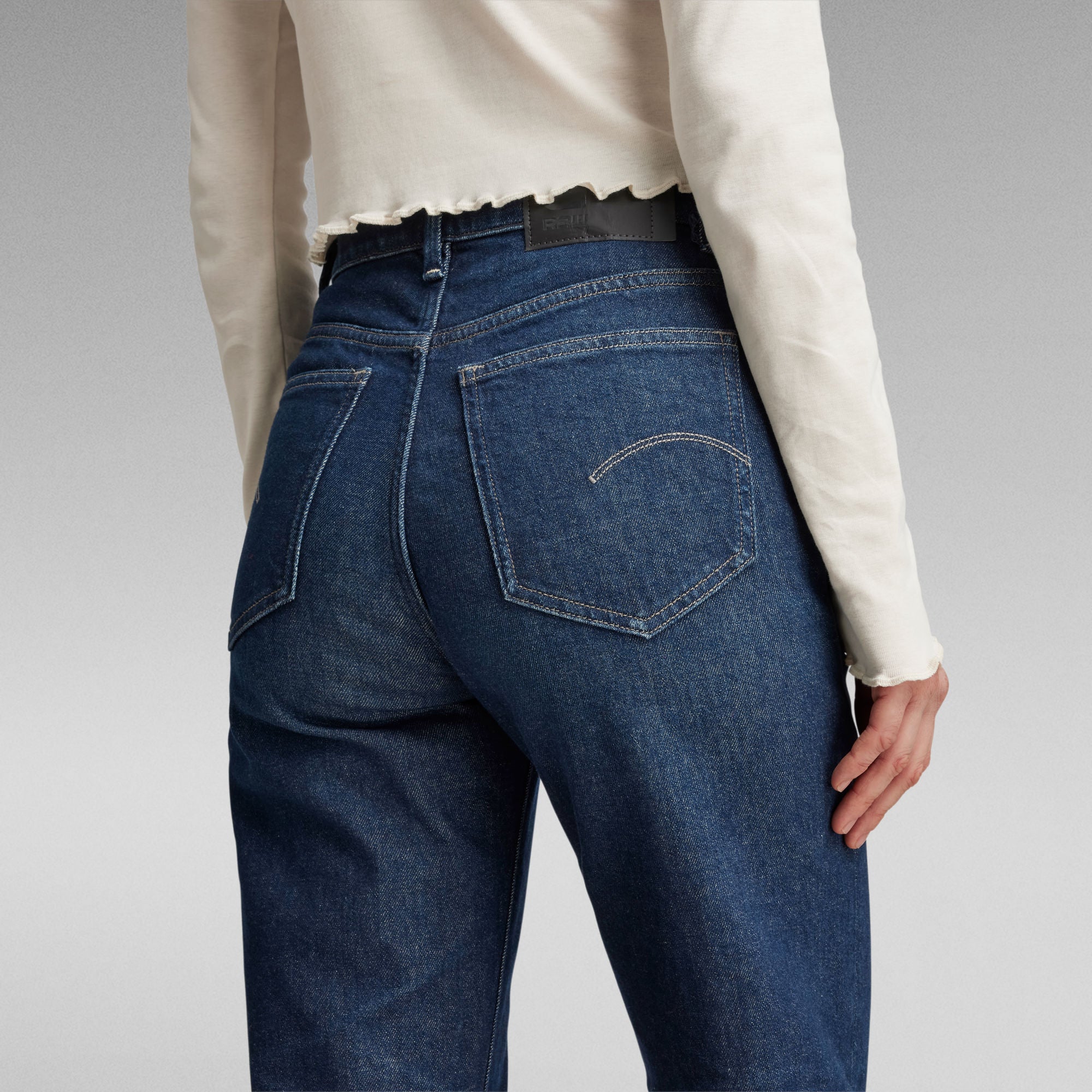 G-Star Raw - Viktoria High Straight Jean - Worn In Aster Blue