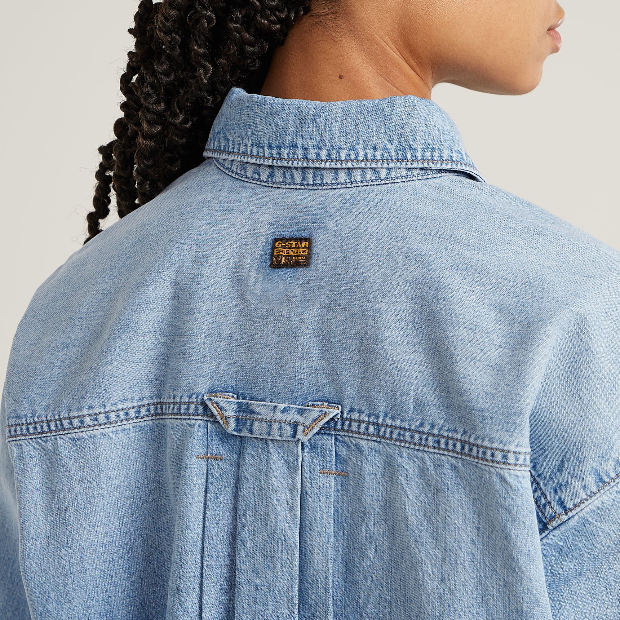 G-Star Raw - Remix SS Shirt - Sun Faded Blue Mist