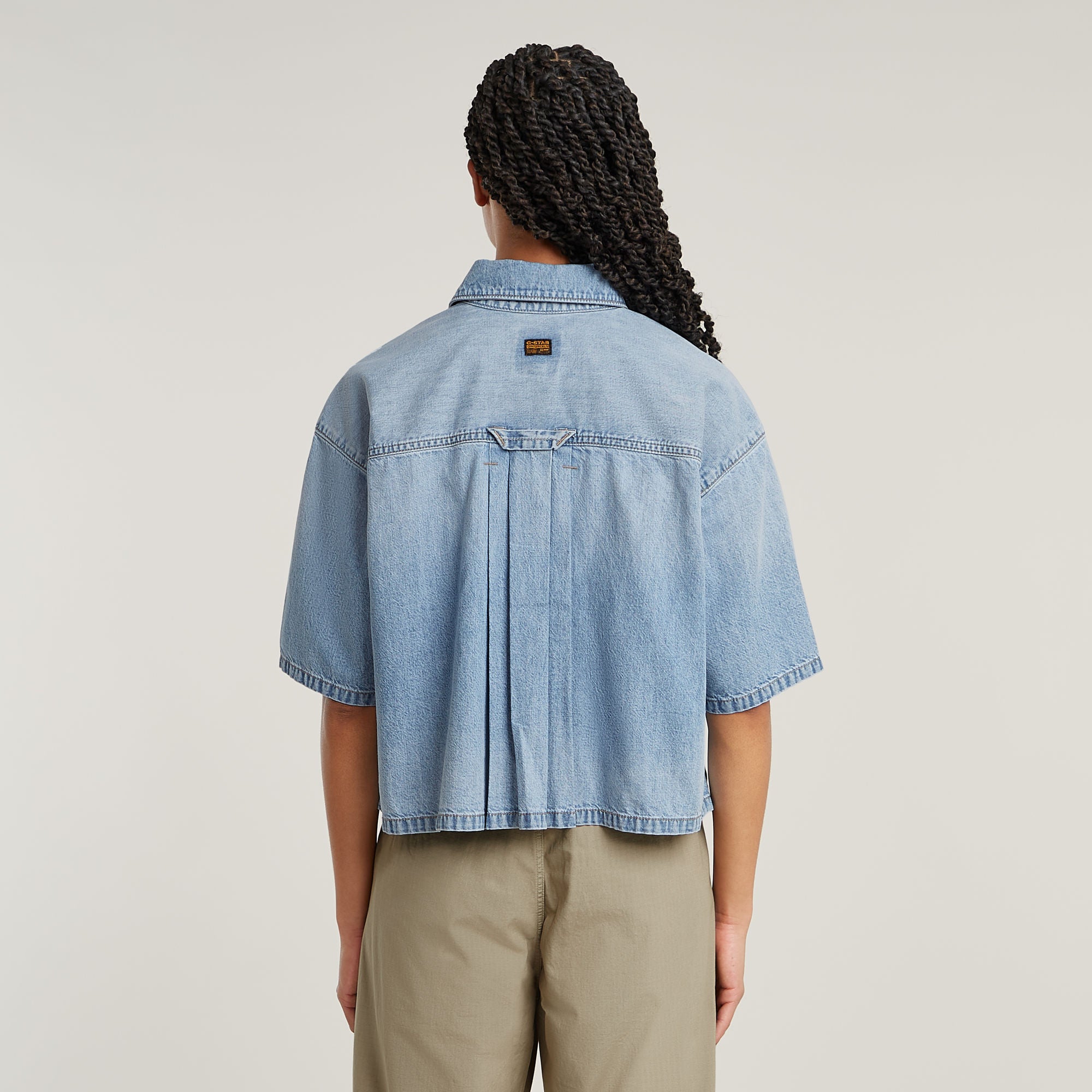 G-Star Raw - Remix SS Shirt - Sun Faded Blue Mist