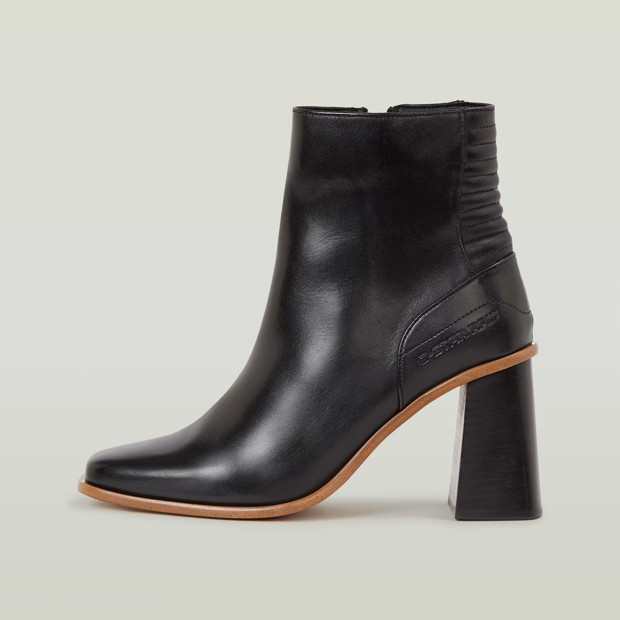 G-Star Raw - Ringer Mid Leather Boot - Black